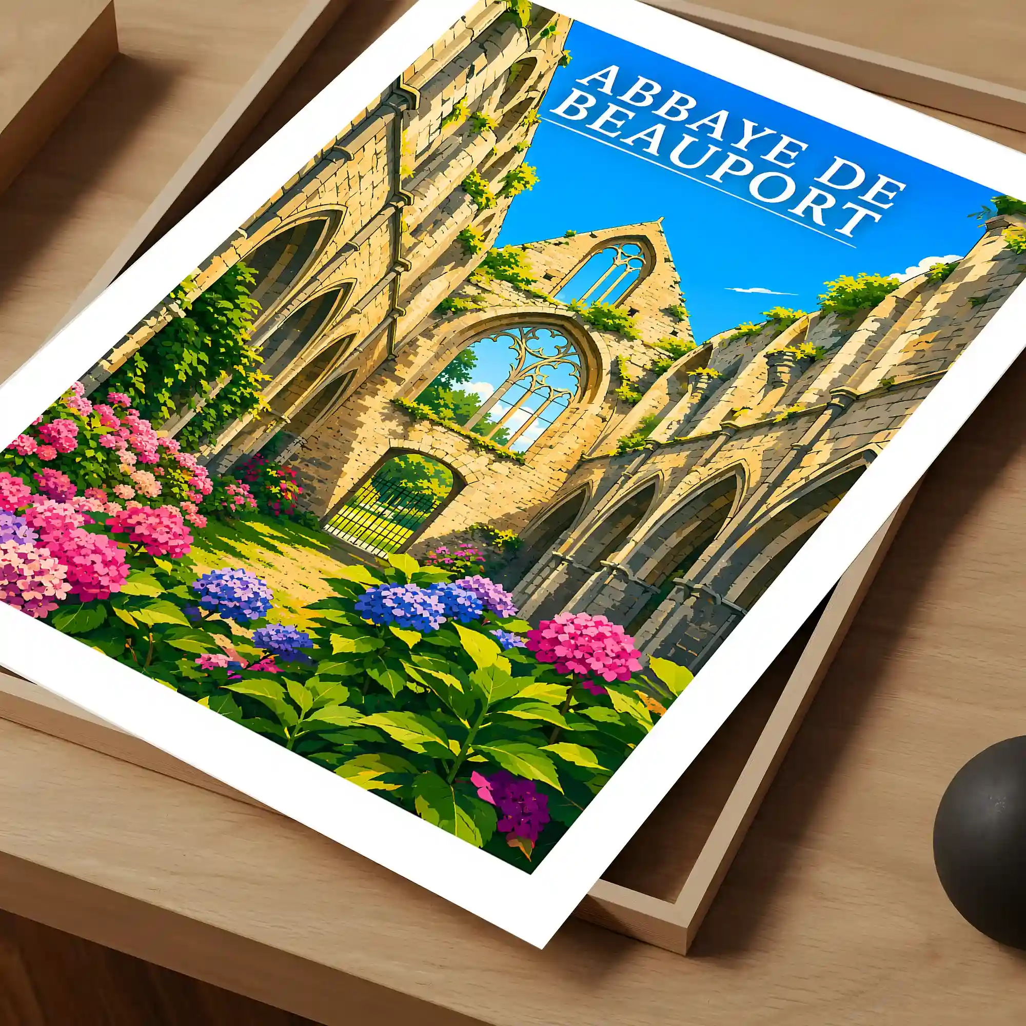 Affiche - Abbaye de Beauport - Image 4