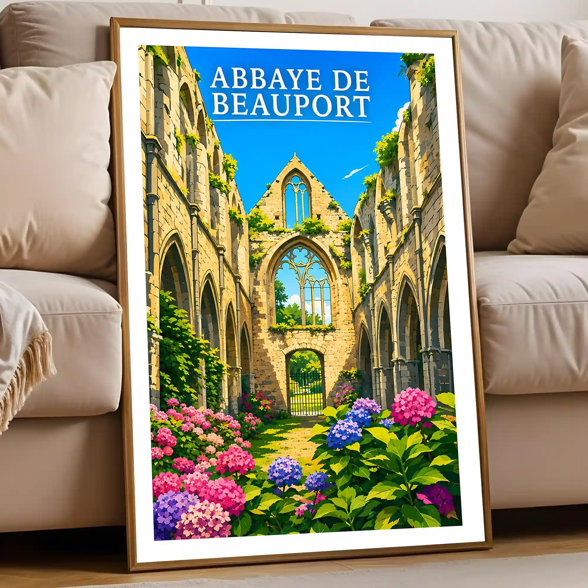 Affiche - Abbaye de Beauport - Image 5