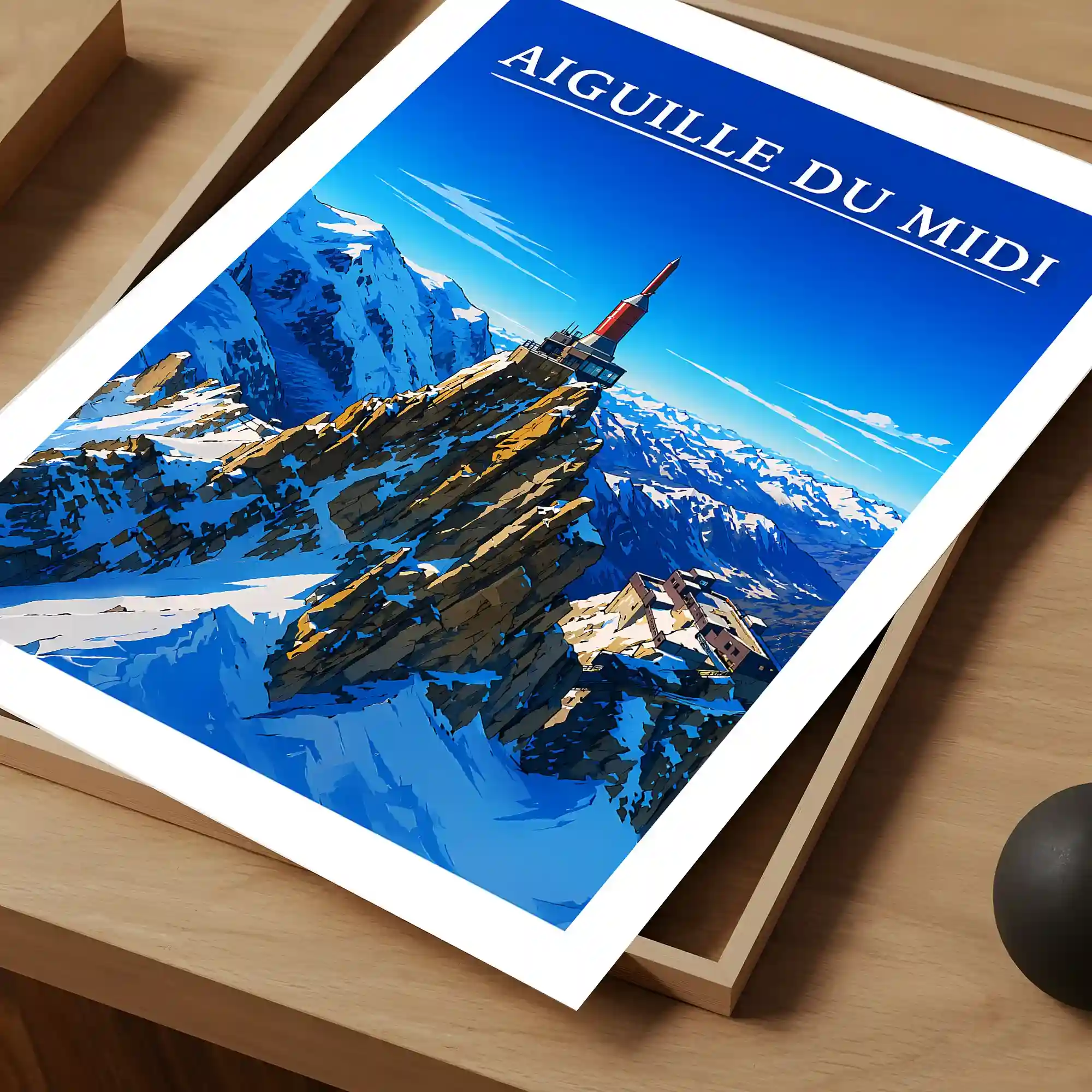 Affiche - Aiguille du Midi - Image 4