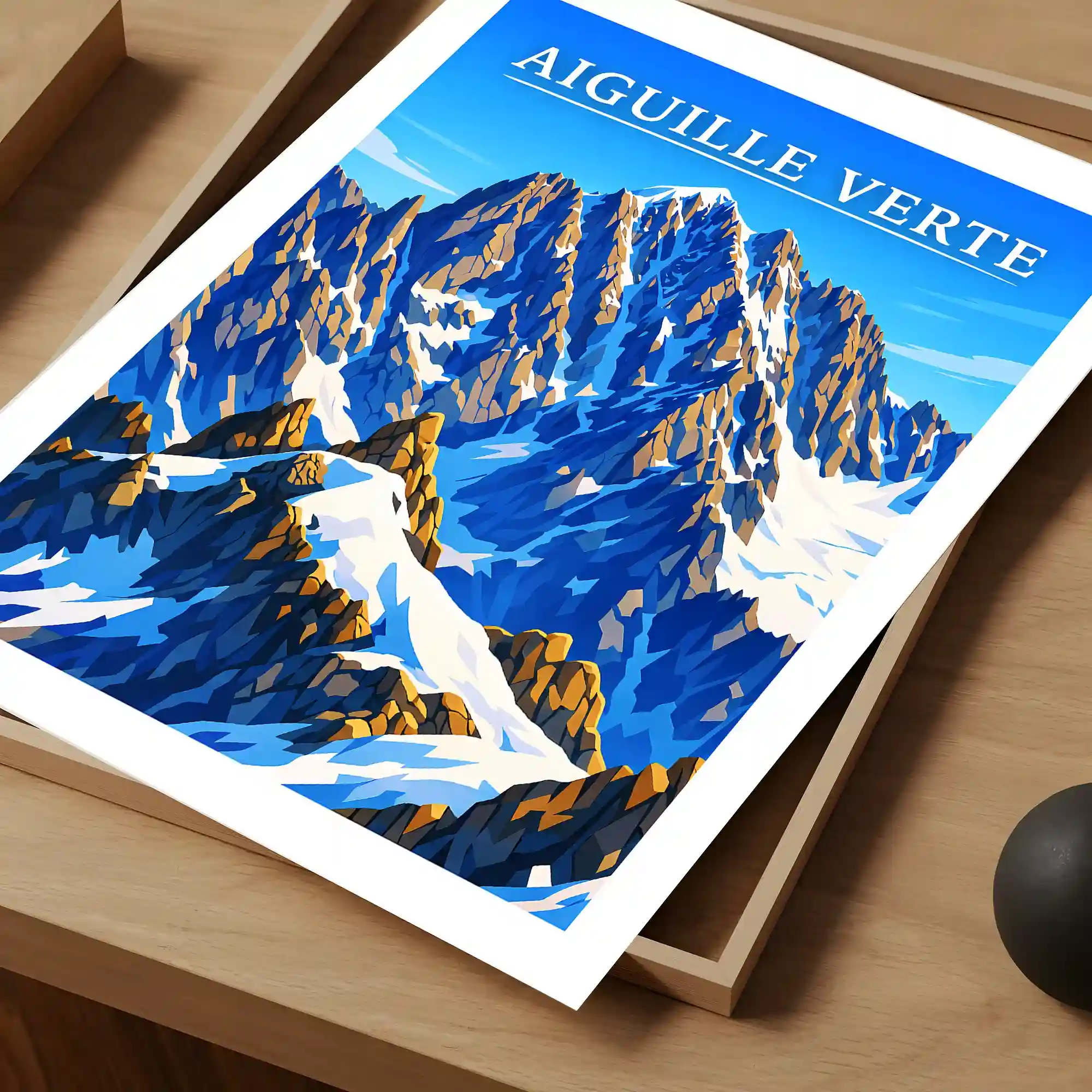 Affiche - Aiguille Verte - Image 4