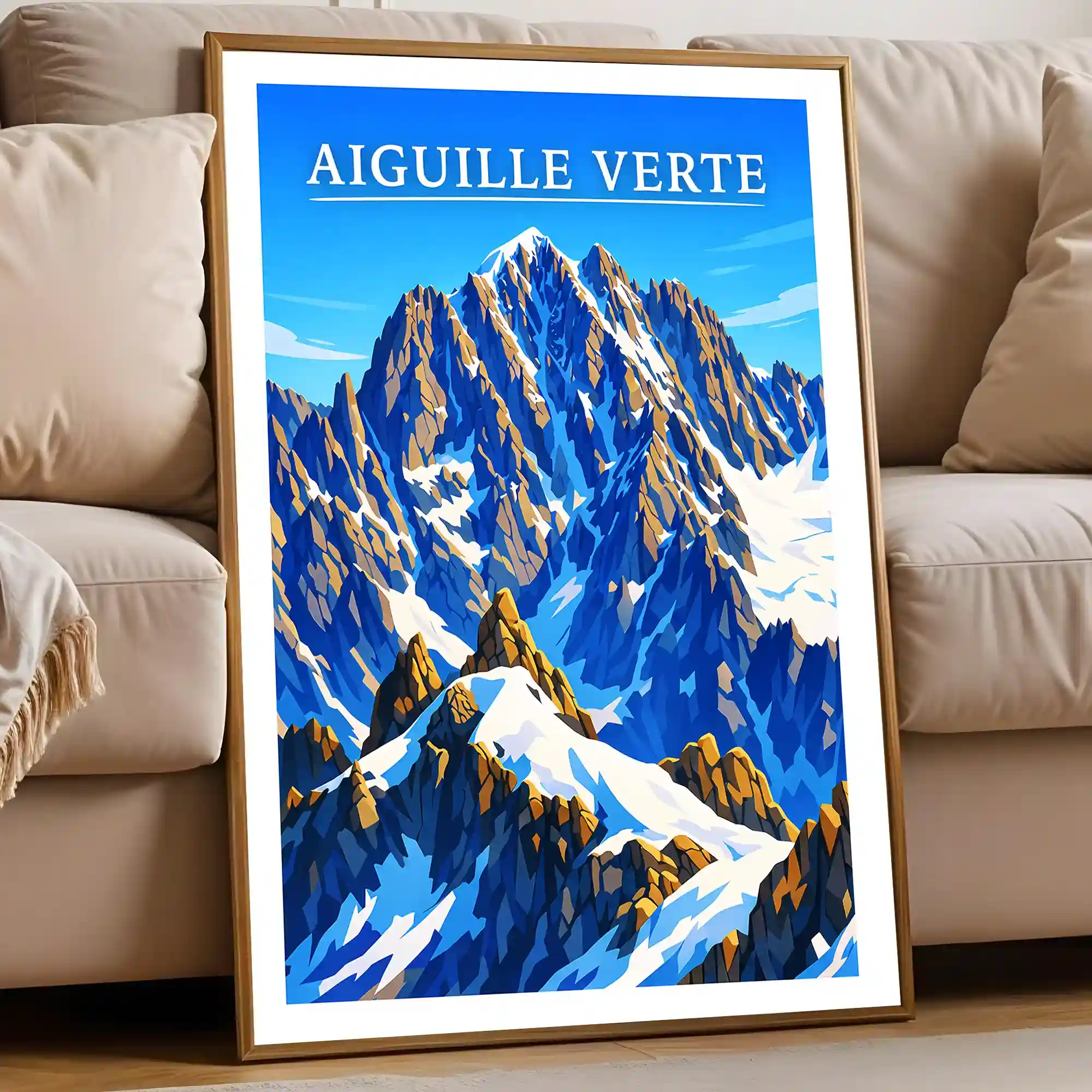 Affiche - Aiguille Verte - Image 5