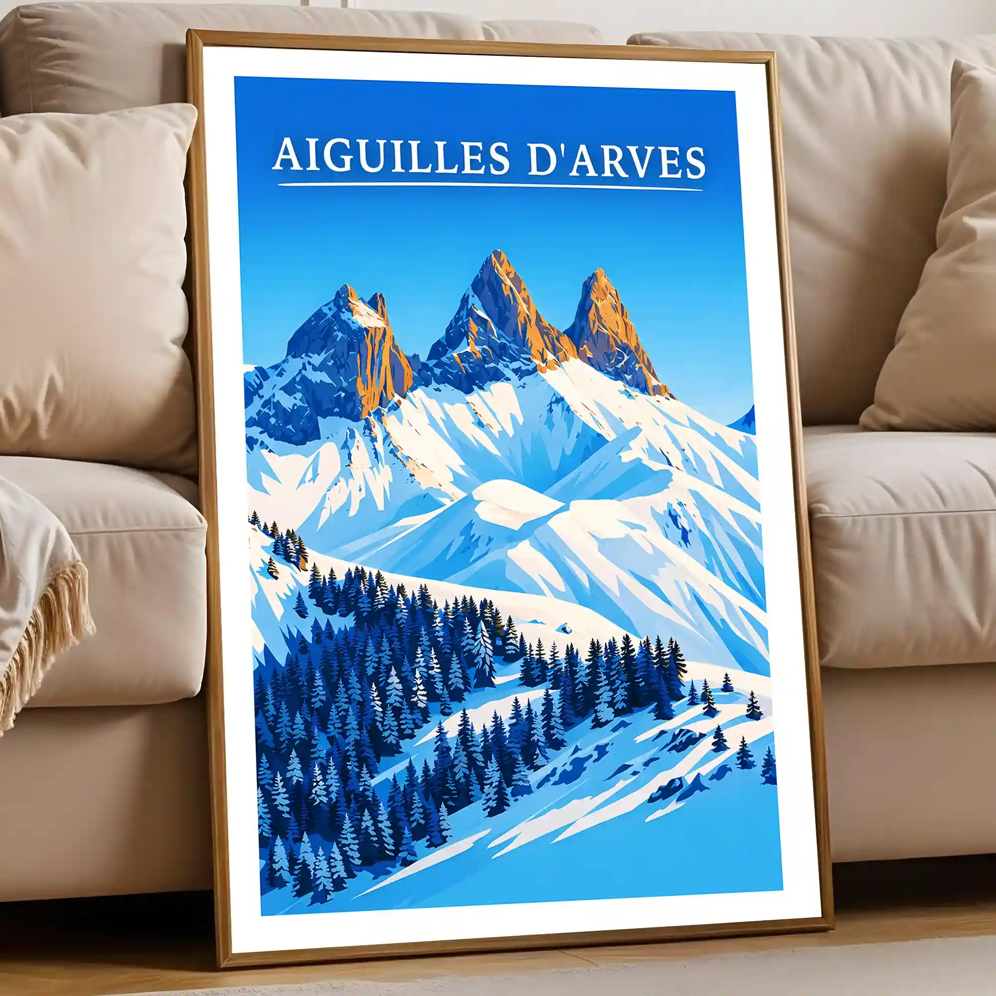 Affiche - Aiguilles d'Arves - Image 5
