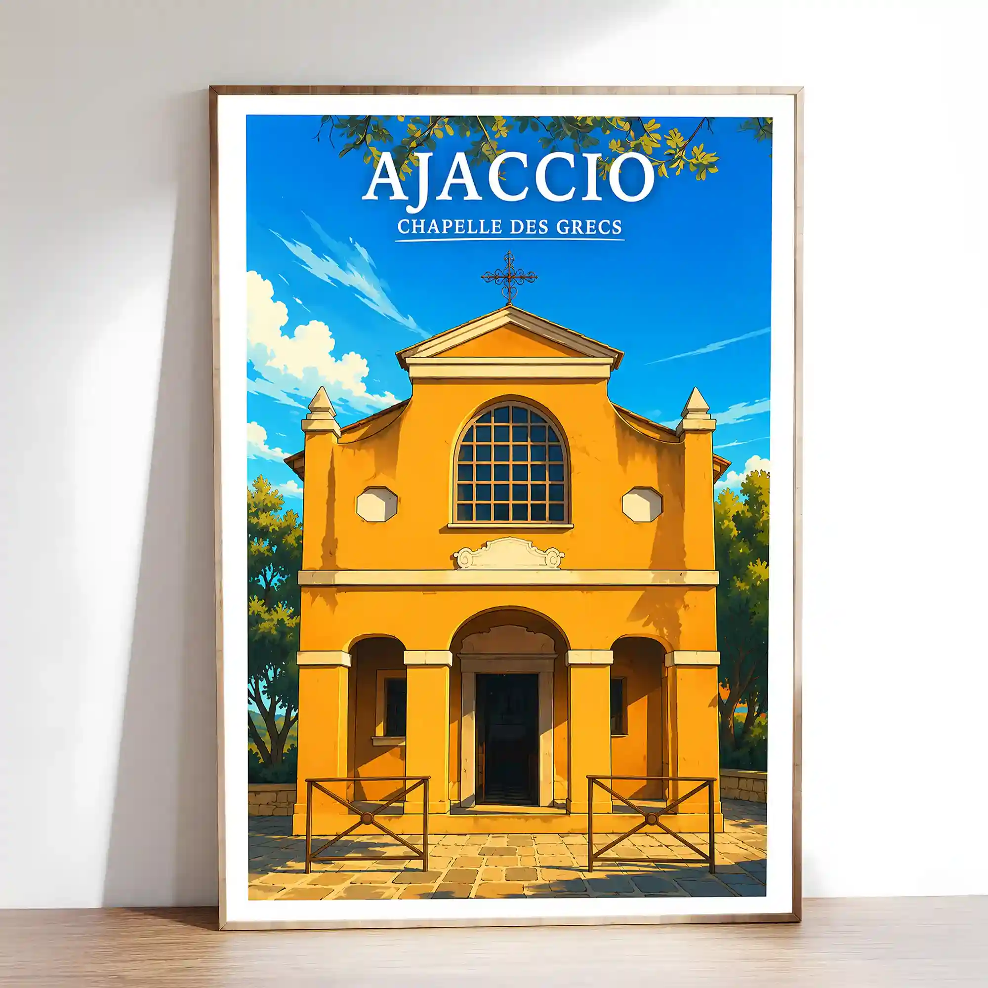 Affiche - Ajaccio - Chapelle des Grecs - Image 2