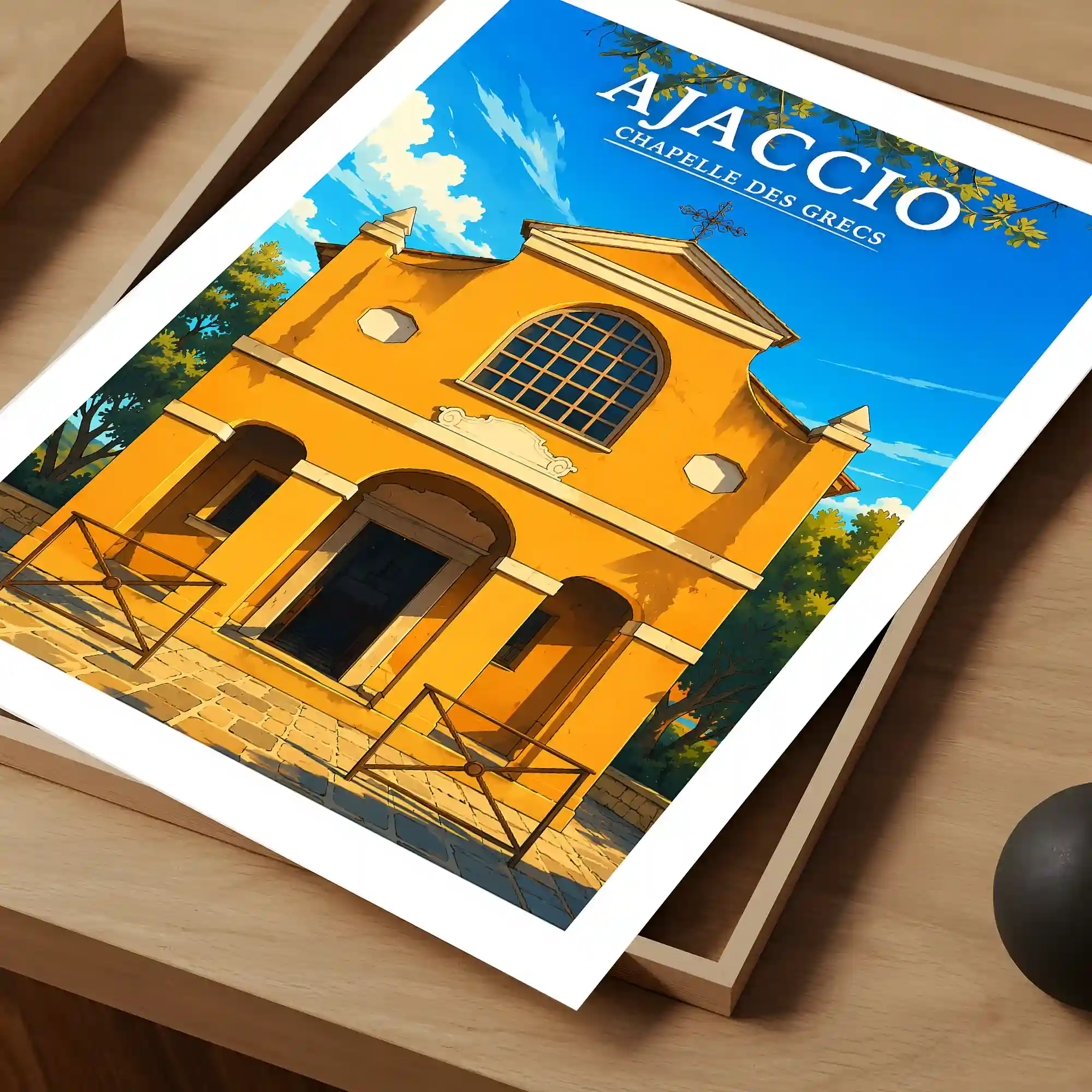 Affiche - Ajaccio - Chapelle des Grecs - Image 4