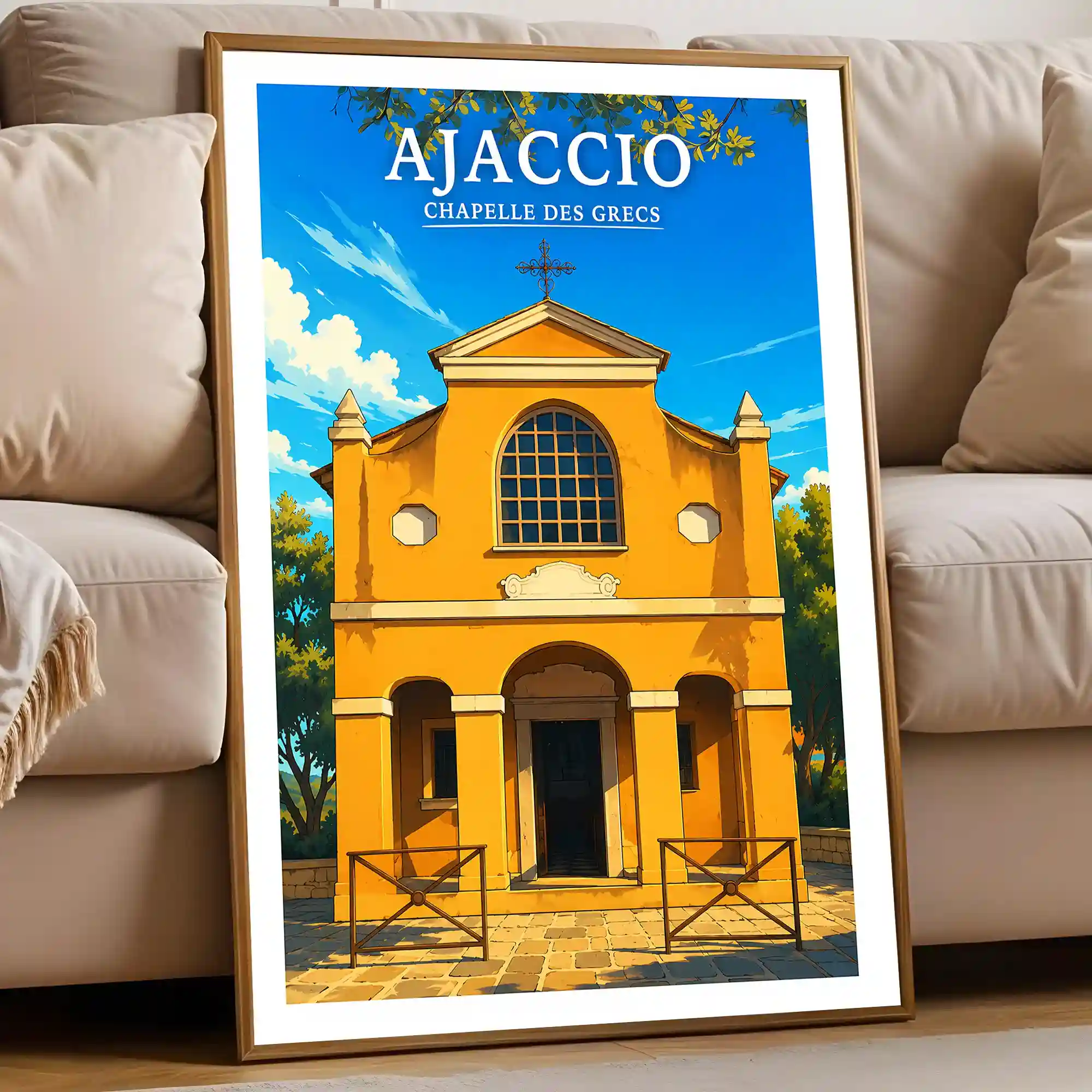 Affiche - Ajaccio - Chapelle des Grecs - Image 5