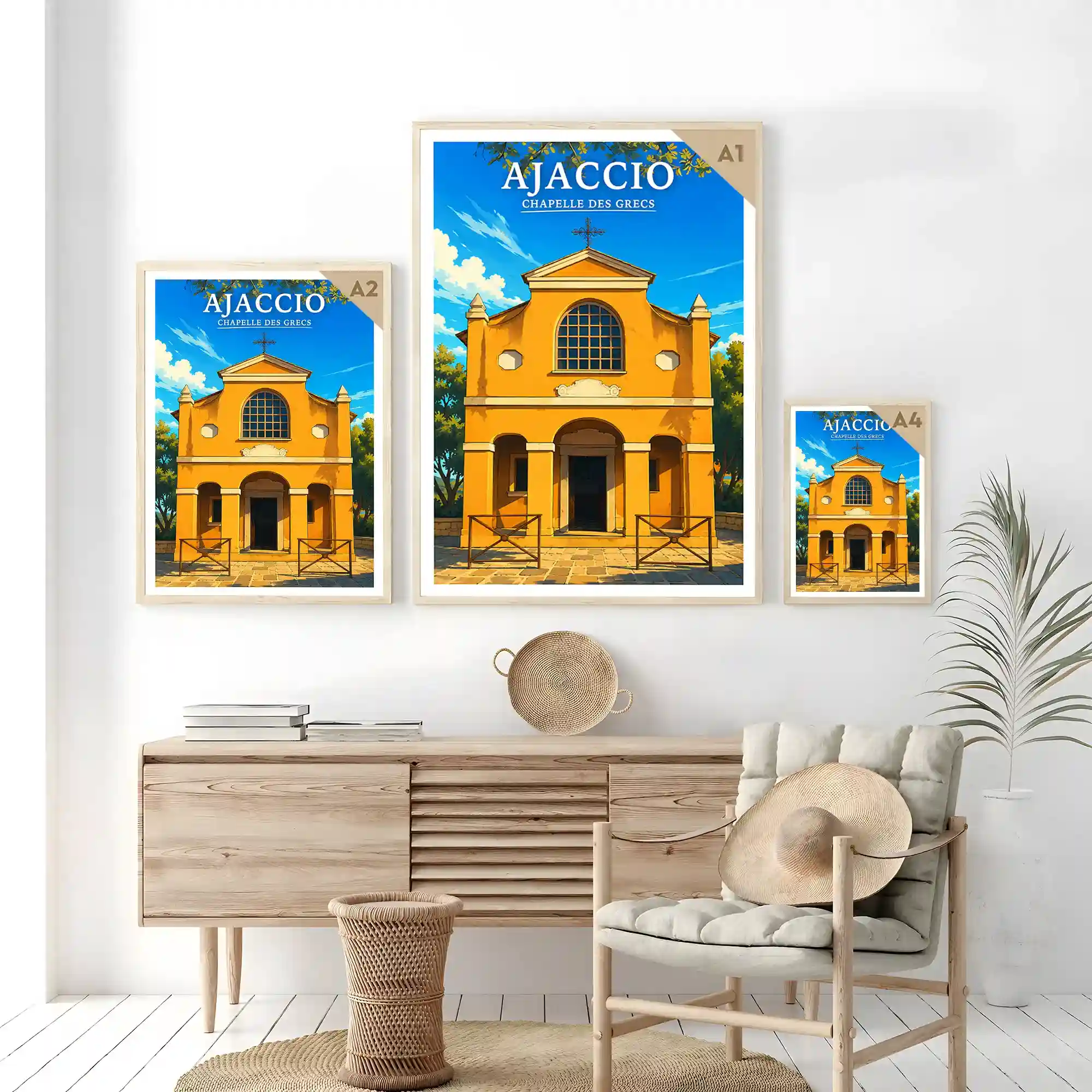 Affiche - Ajaccio - Chapelle des Grecs - Image 7
