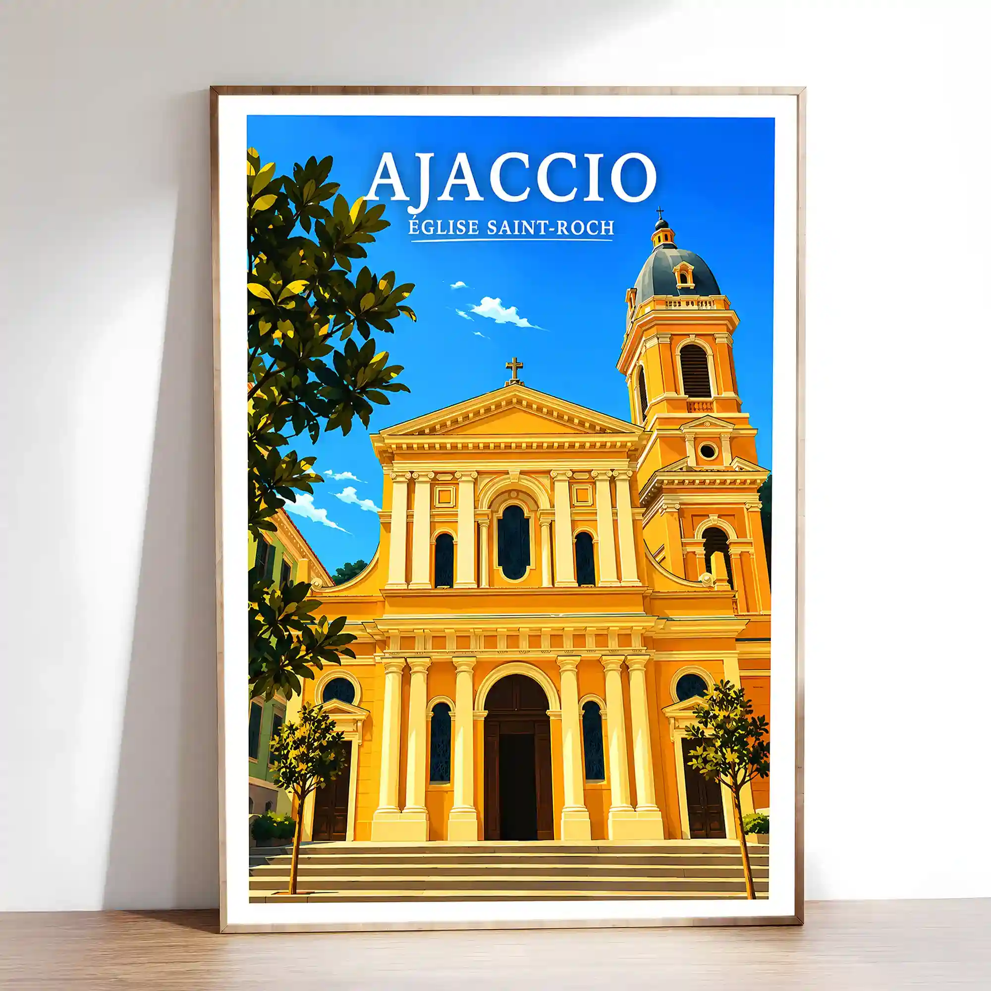 Affiche - Ajaccio - Église Saint-Roch - Image 2