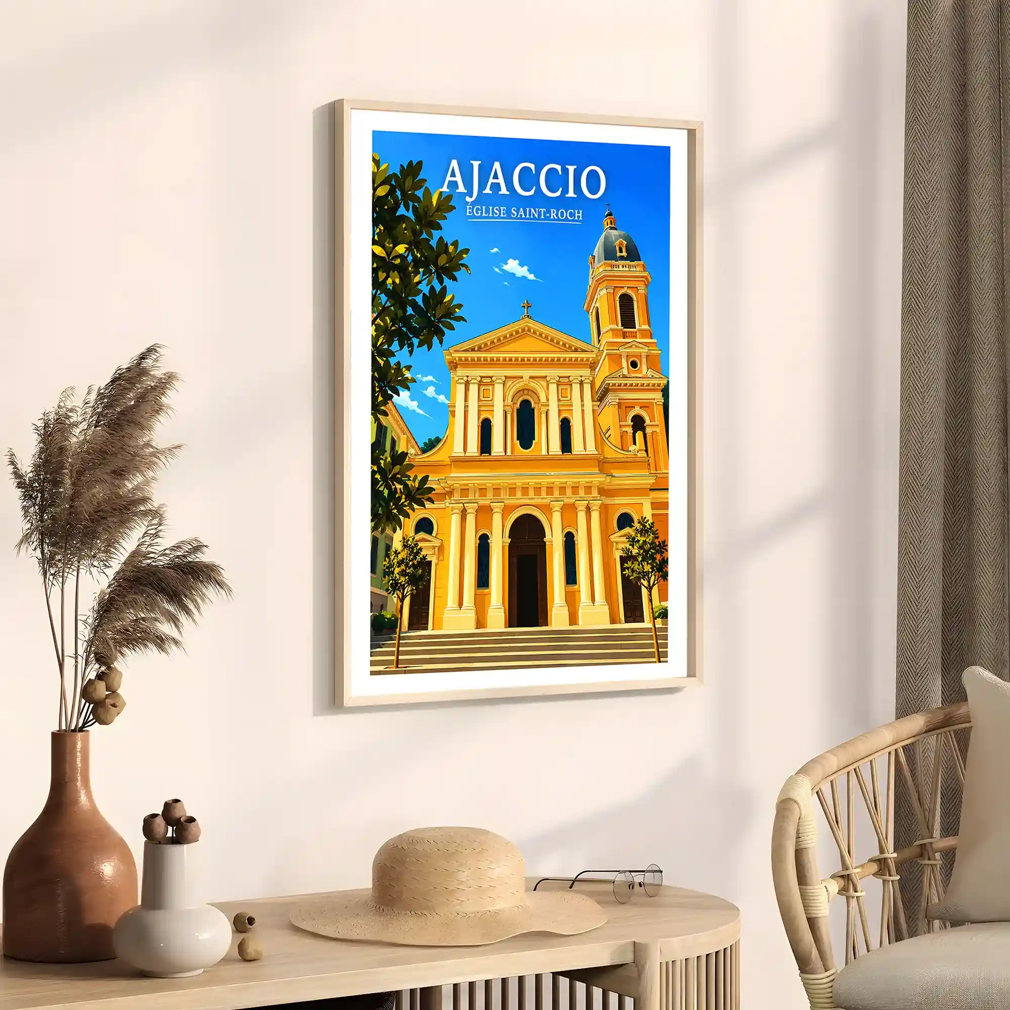Affiche - Ajaccio - Église Saint-Roch - Image 3