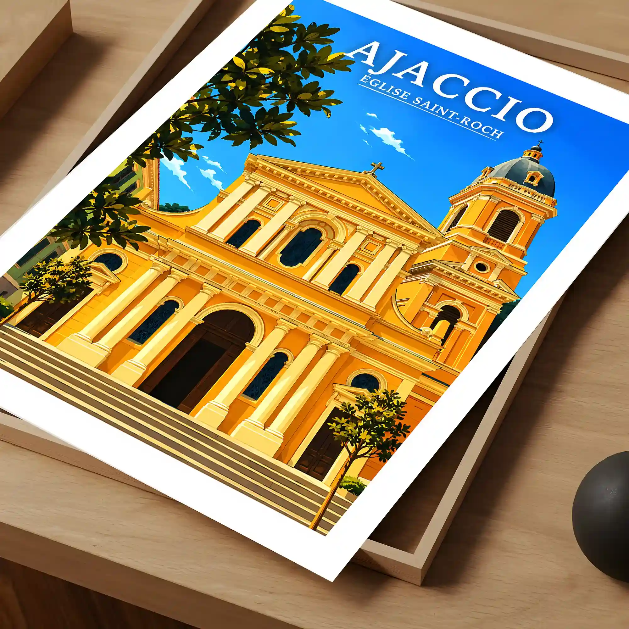 Affiche - Ajaccio - Église Saint-Roch - Image 4