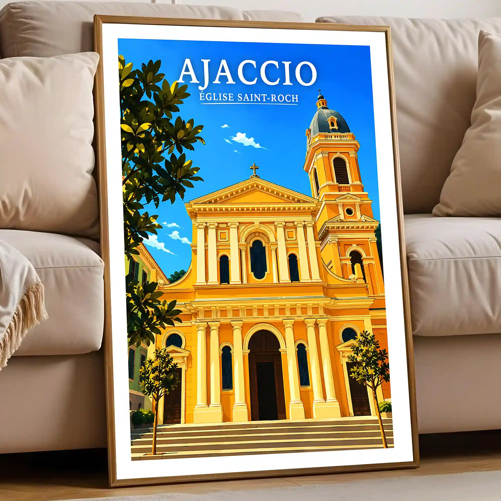 Affiche - Ajaccio - Église Saint-Roch - Image 5