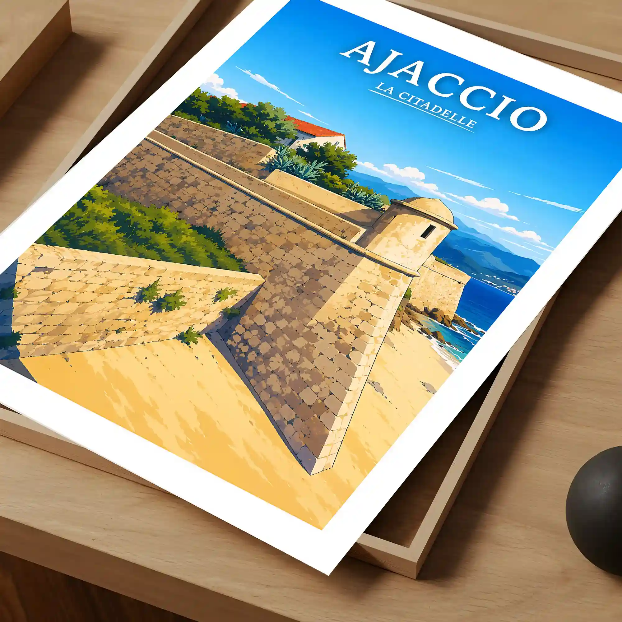 Affiche - Ajaccio - La Citadelle - Image 4