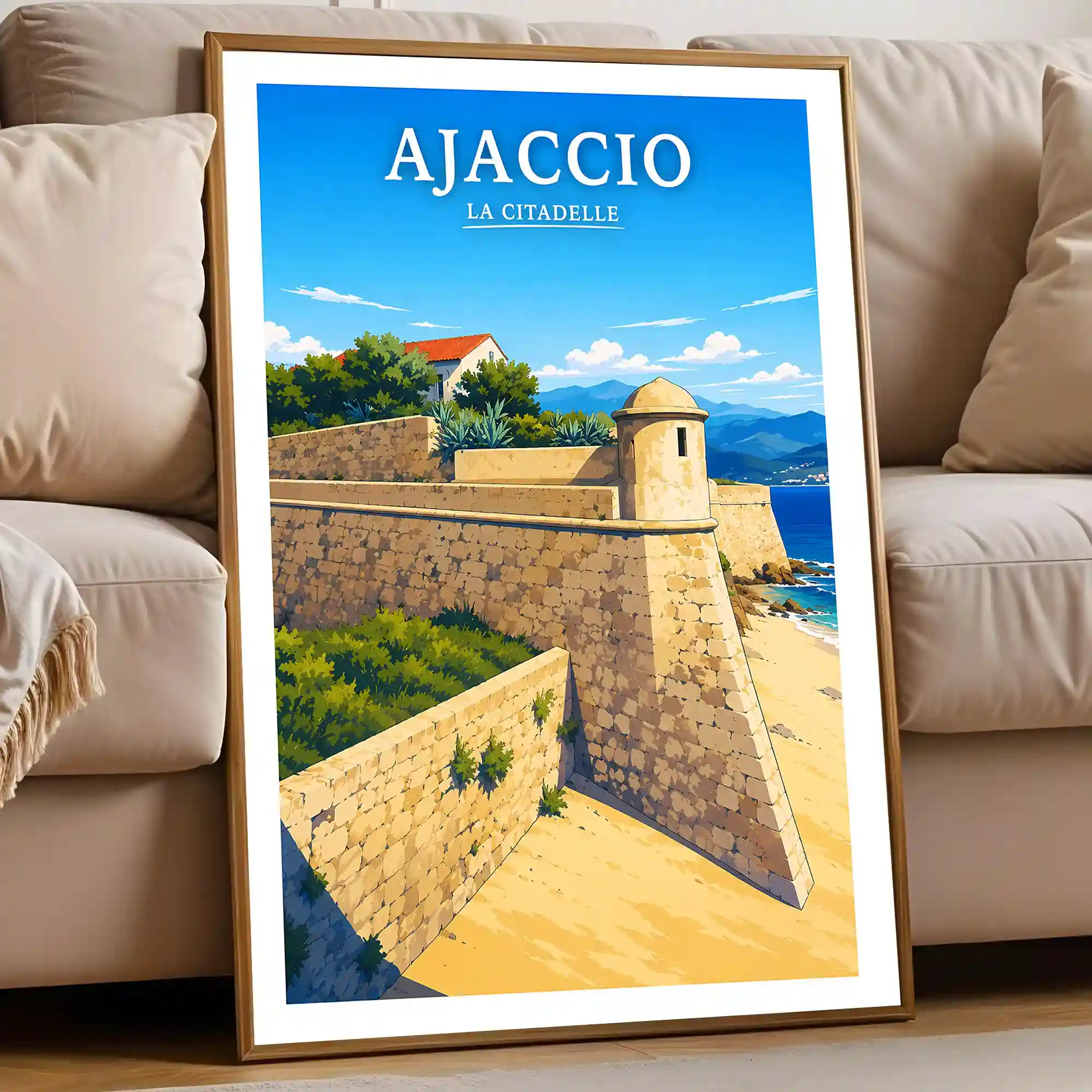 Affiche - Ajaccio - La Citadelle - Image 5