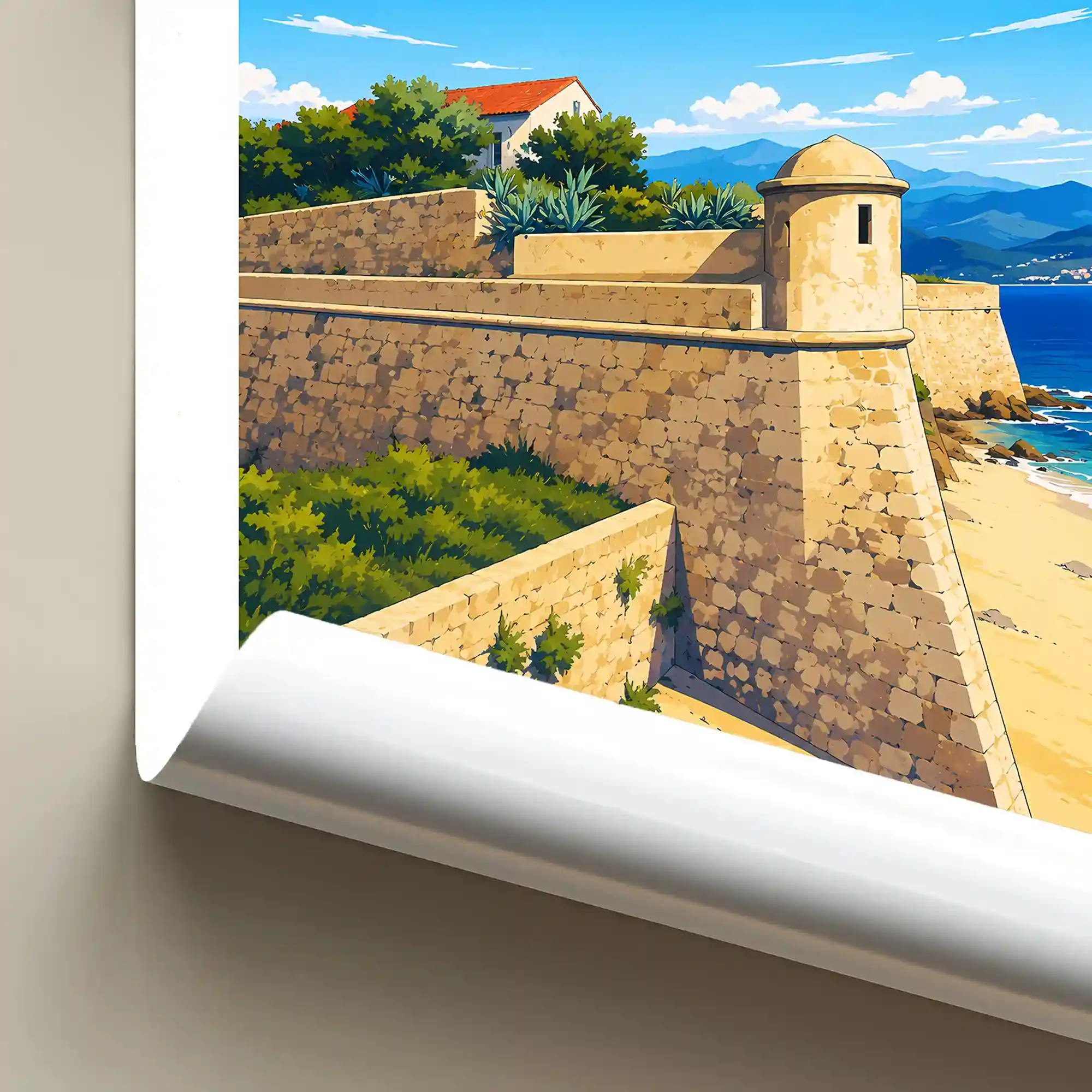 Affiche - Ajaccio - La Citadelle - Image 6