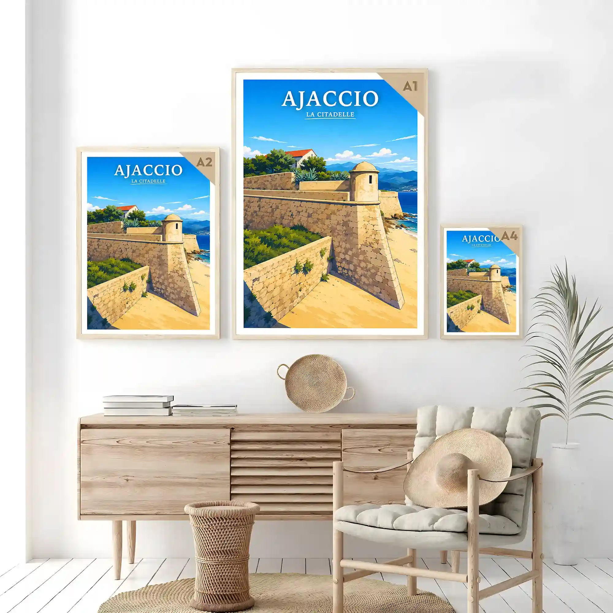 Affiche - Ajaccio - La Citadelle - Image 7