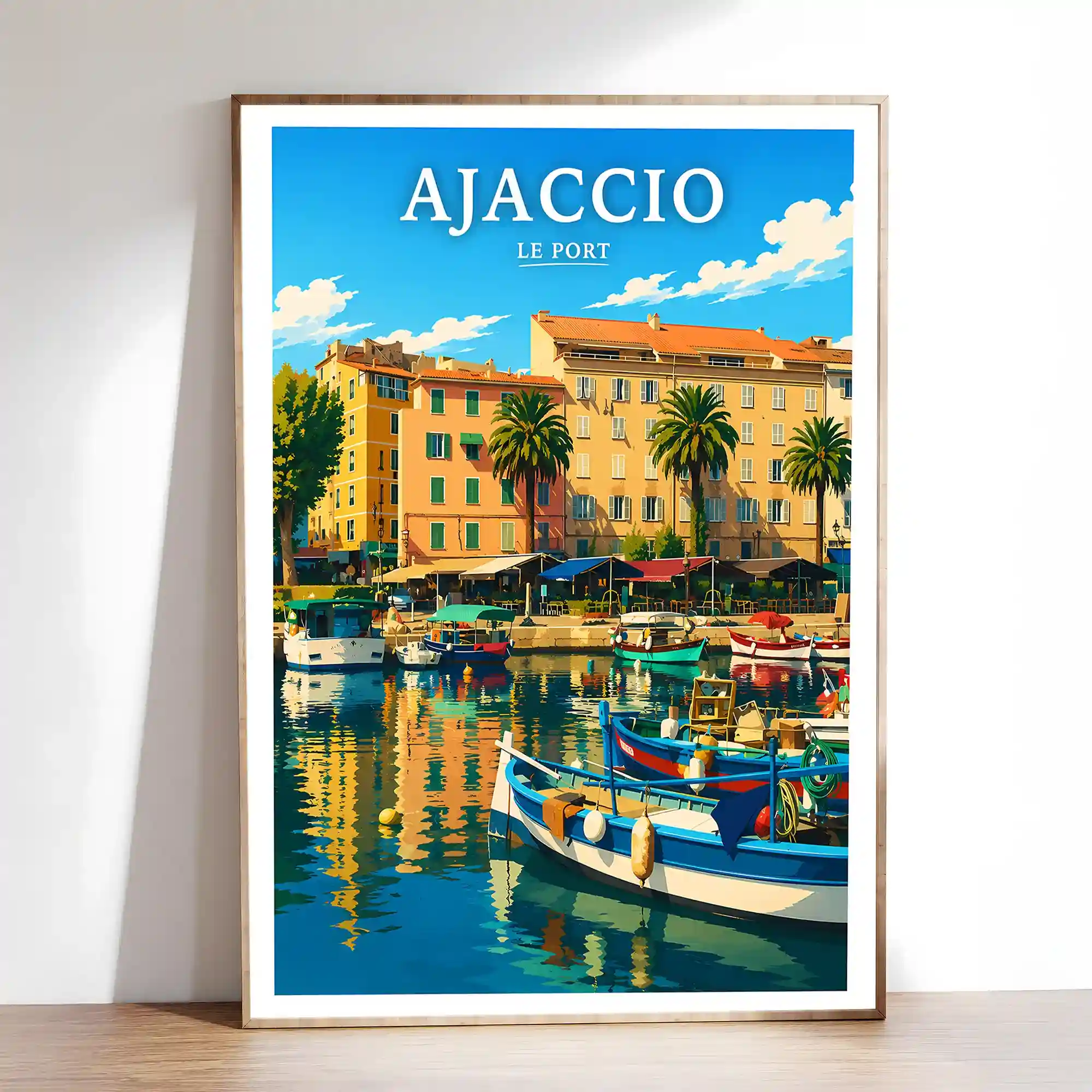 Affiche - Ajaccio - Le Port - Image 2