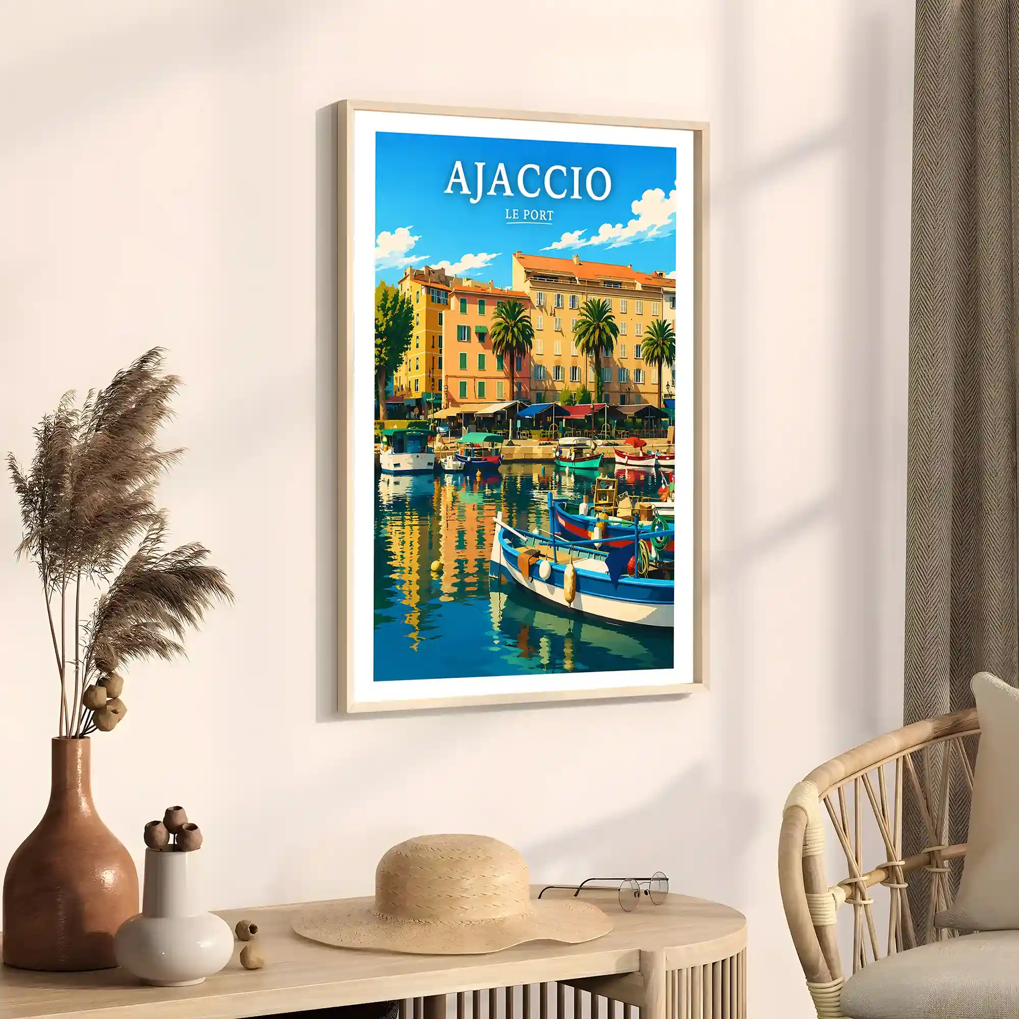 Affiche - Ajaccio - Le Port - Image 3