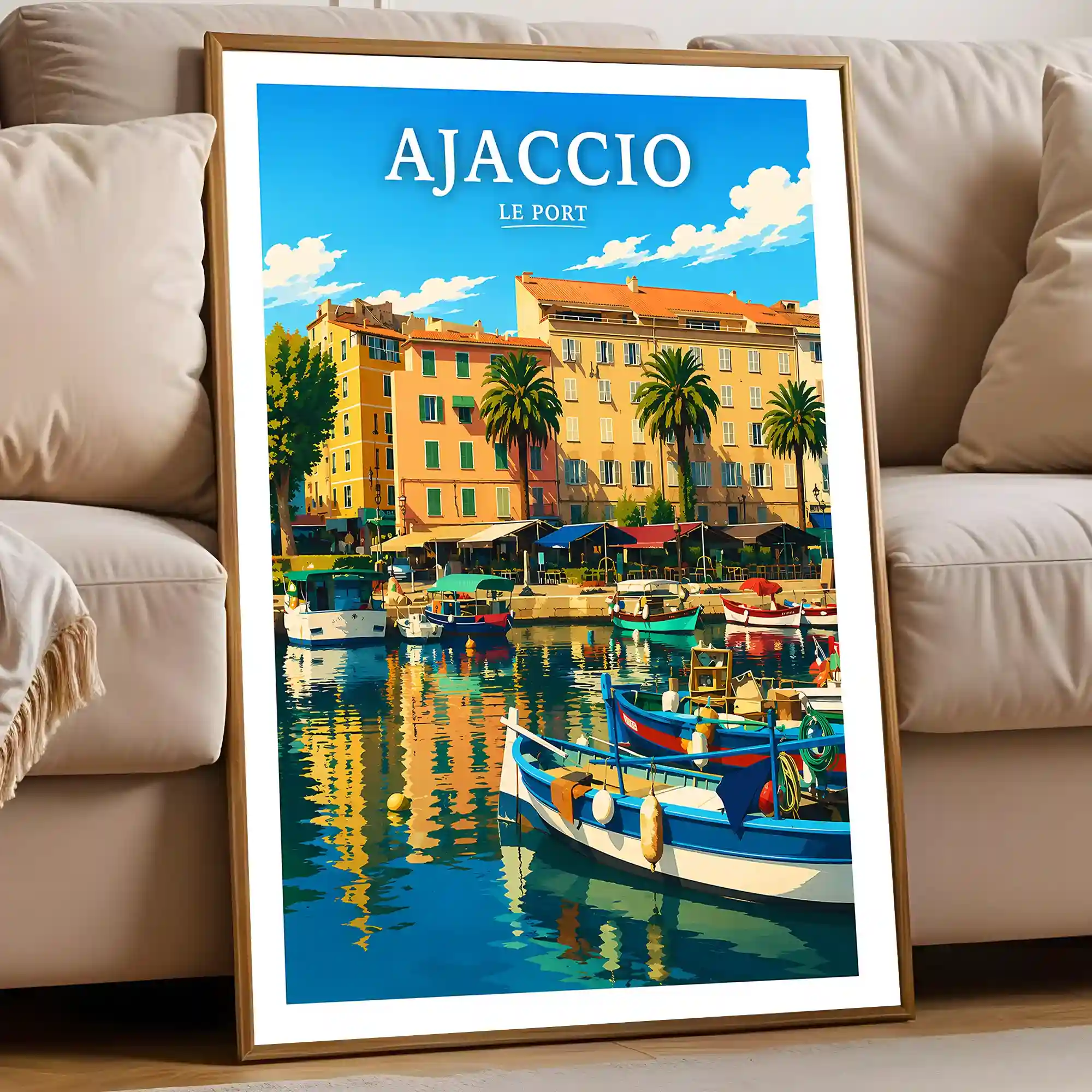 Affiche - Ajaccio - Le Port - Image 5