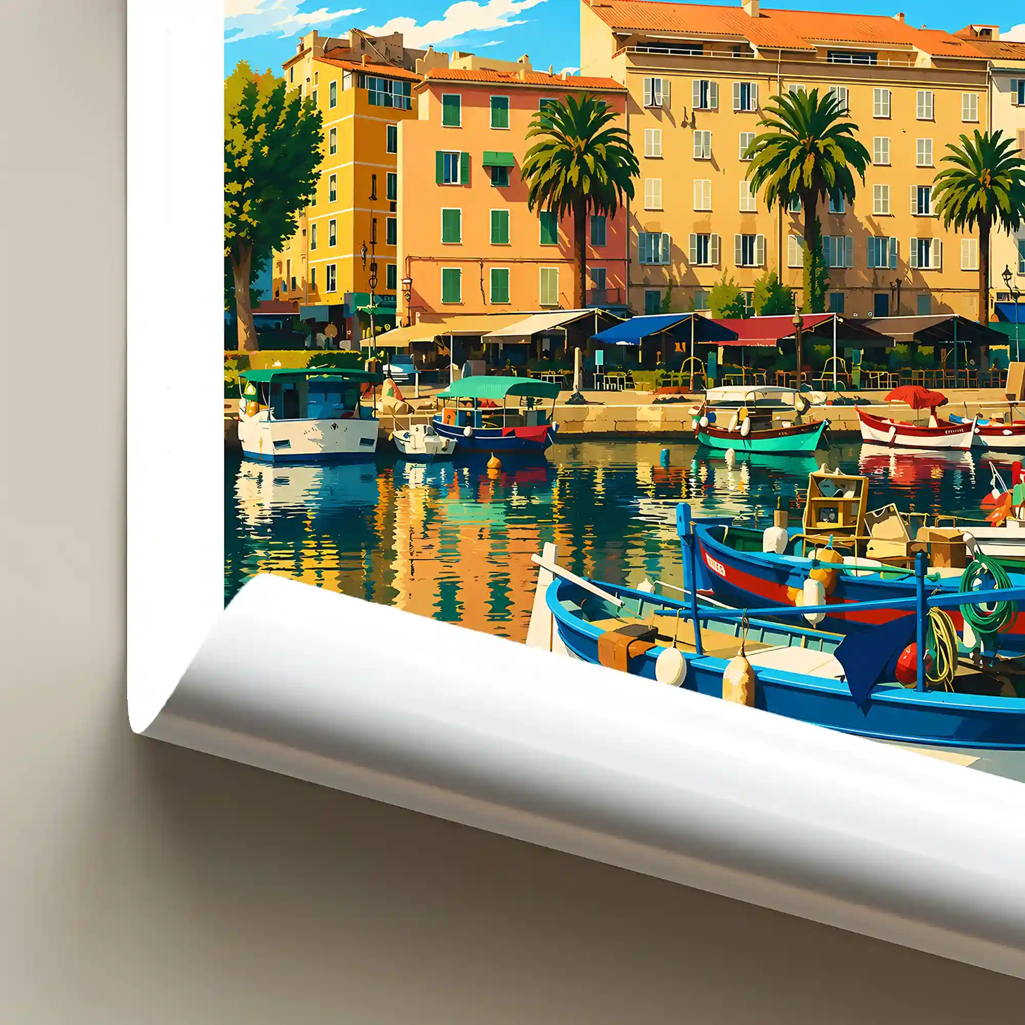 Affiche - Ajaccio - Le Port - Image 6