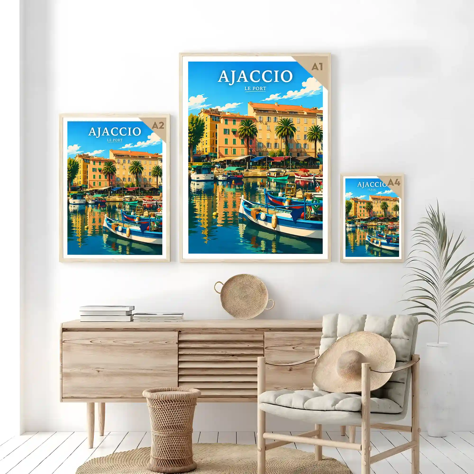 Affiche - Ajaccio - Le Port - Image 7