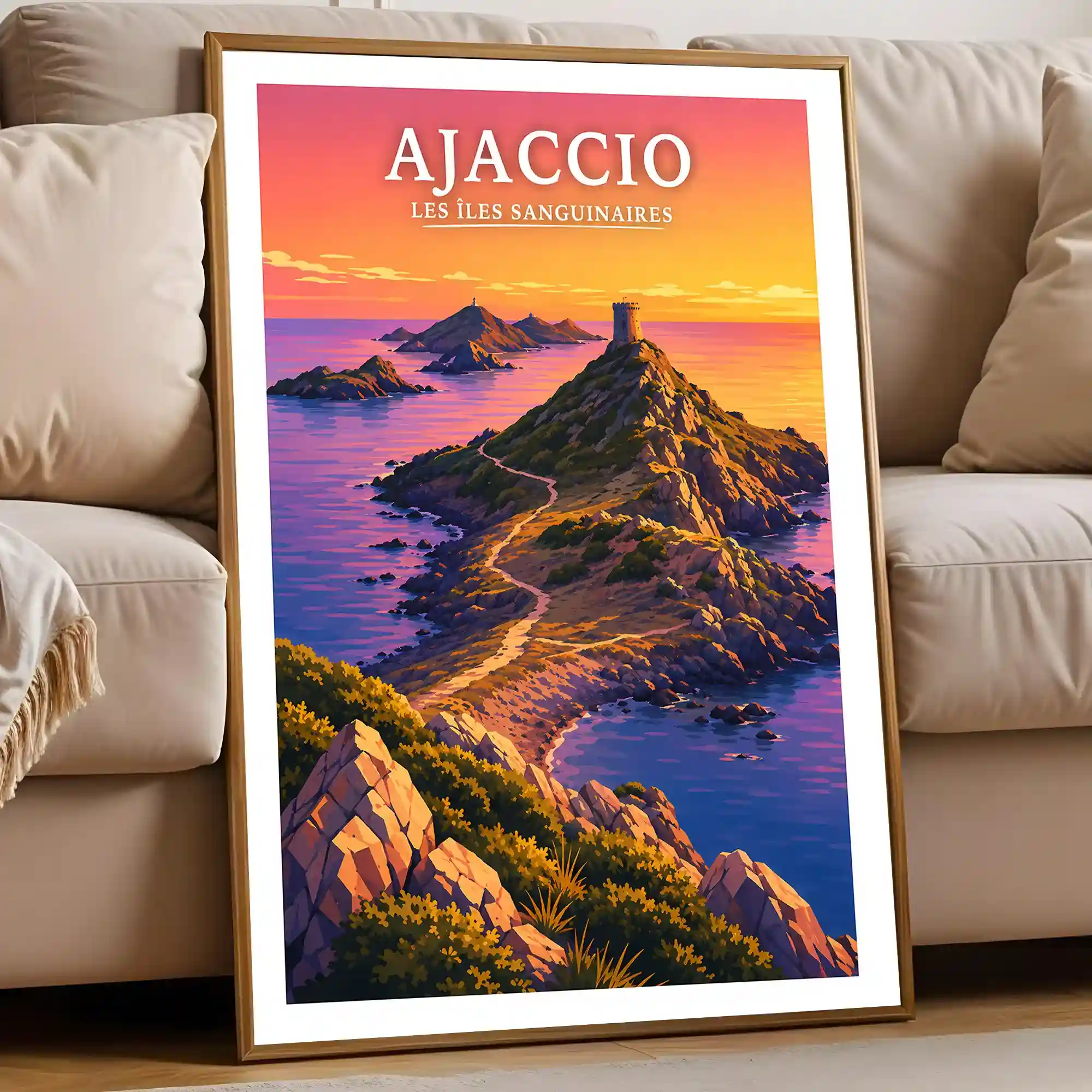 Affiche - Ajaccio - Les Îles Sanguinaires - Image 5