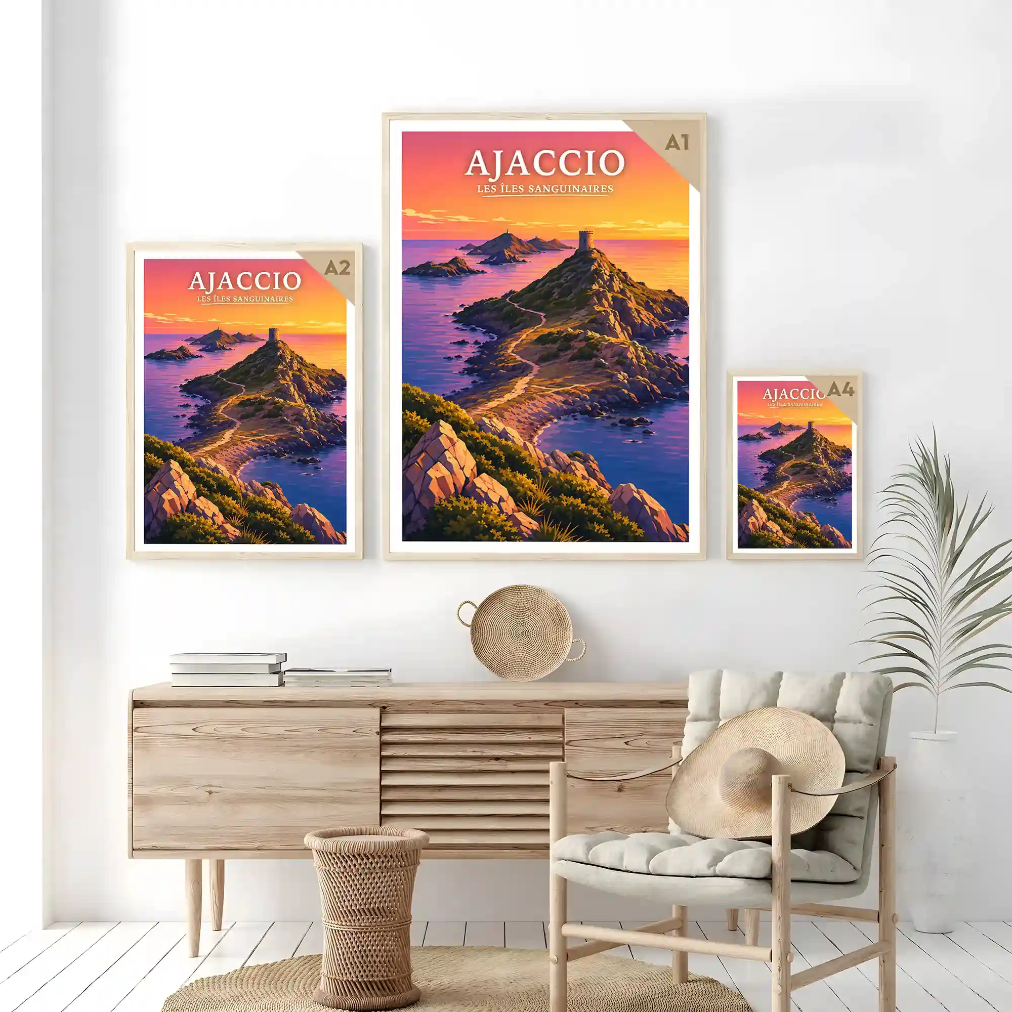 Affiche - Ajaccio - Les Îles Sanguinaires - Image 7
