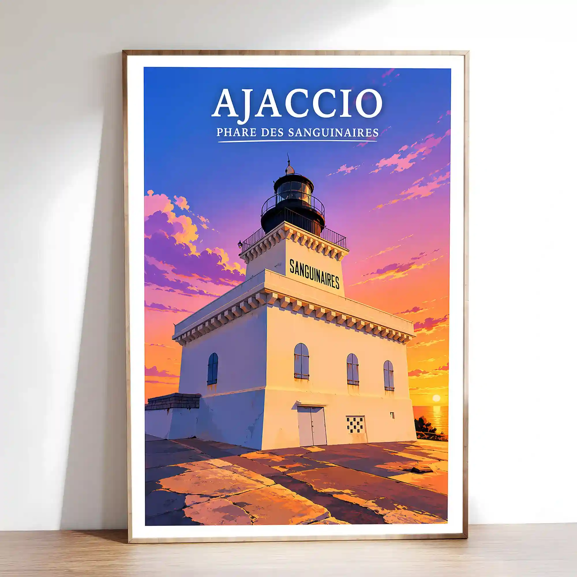 Affiche - Ajaccio - Phare des Sanguinaires - Image 2