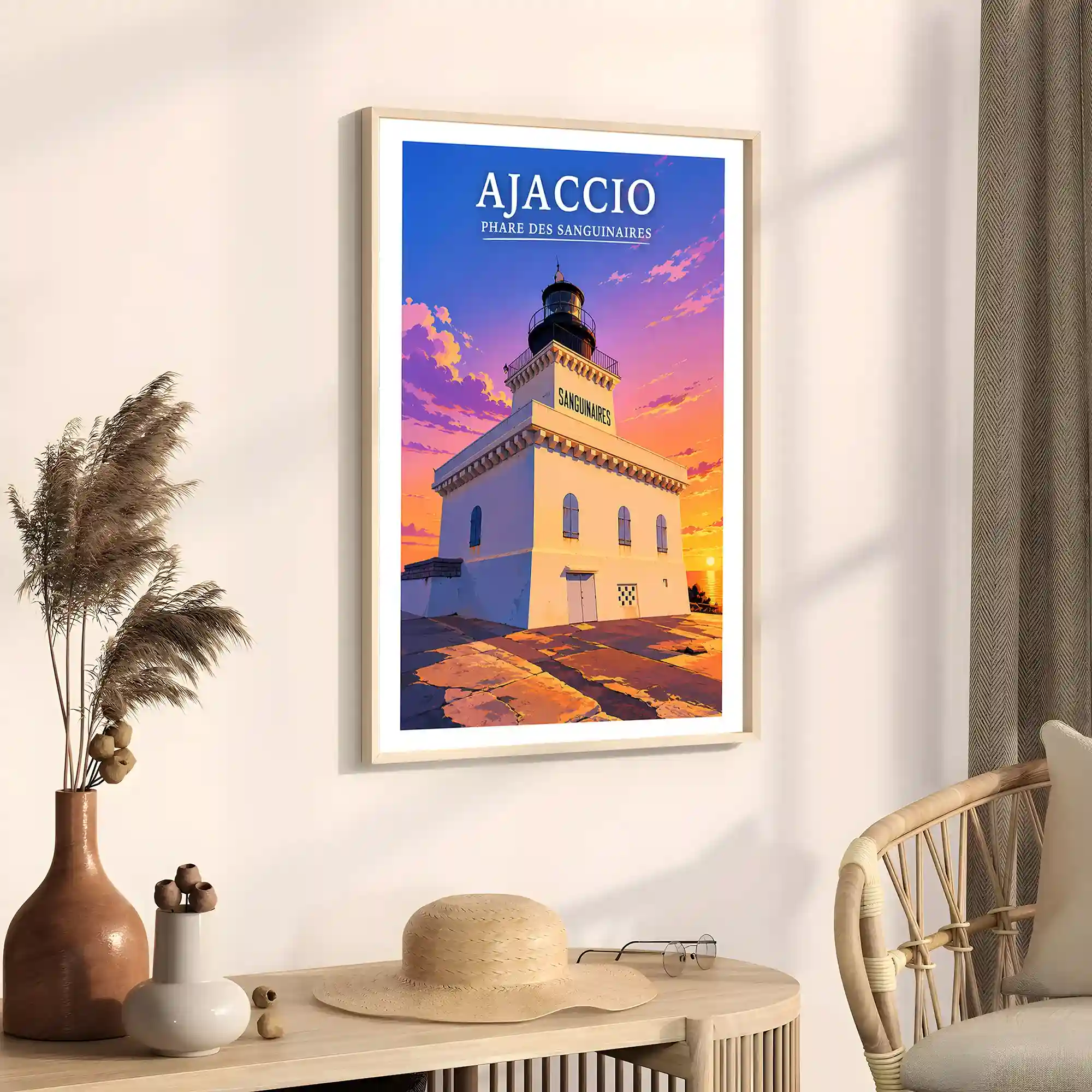 Affiche - Ajaccio - Phare des Sanguinaires - Image 3