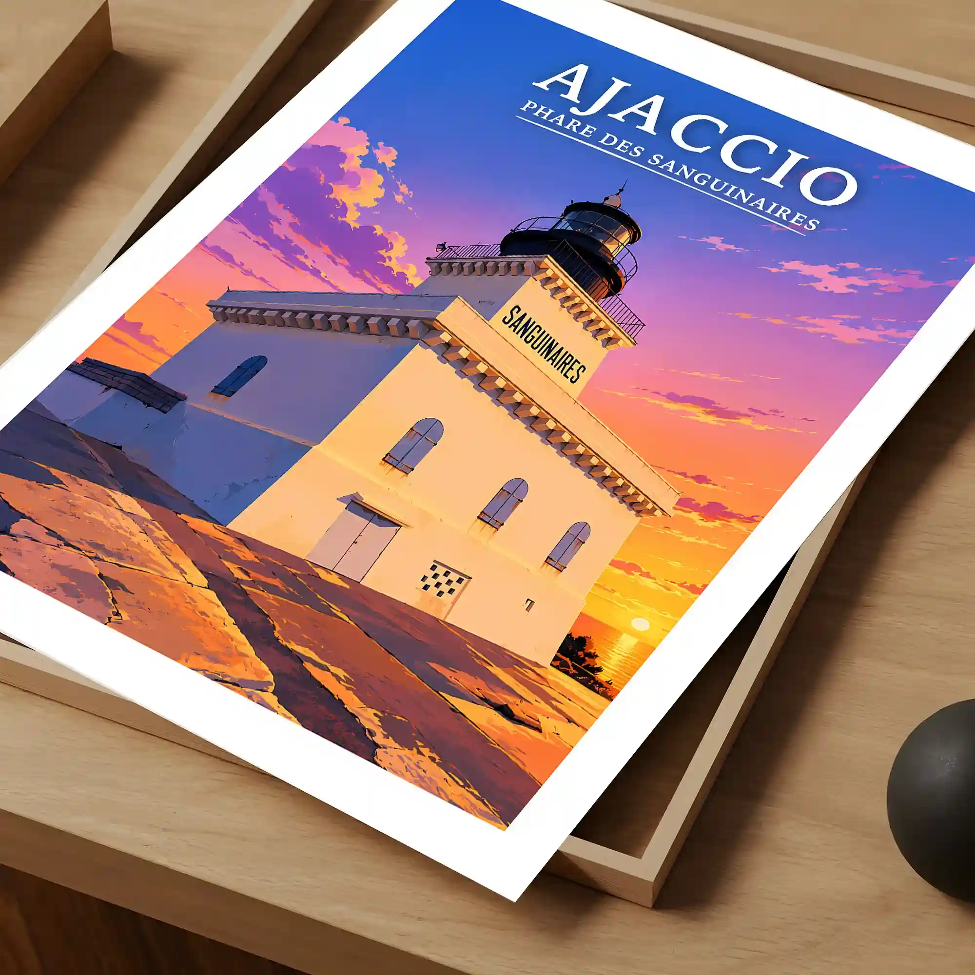 Affiche - Ajaccio - Phare des Sanguinaires - Image 4