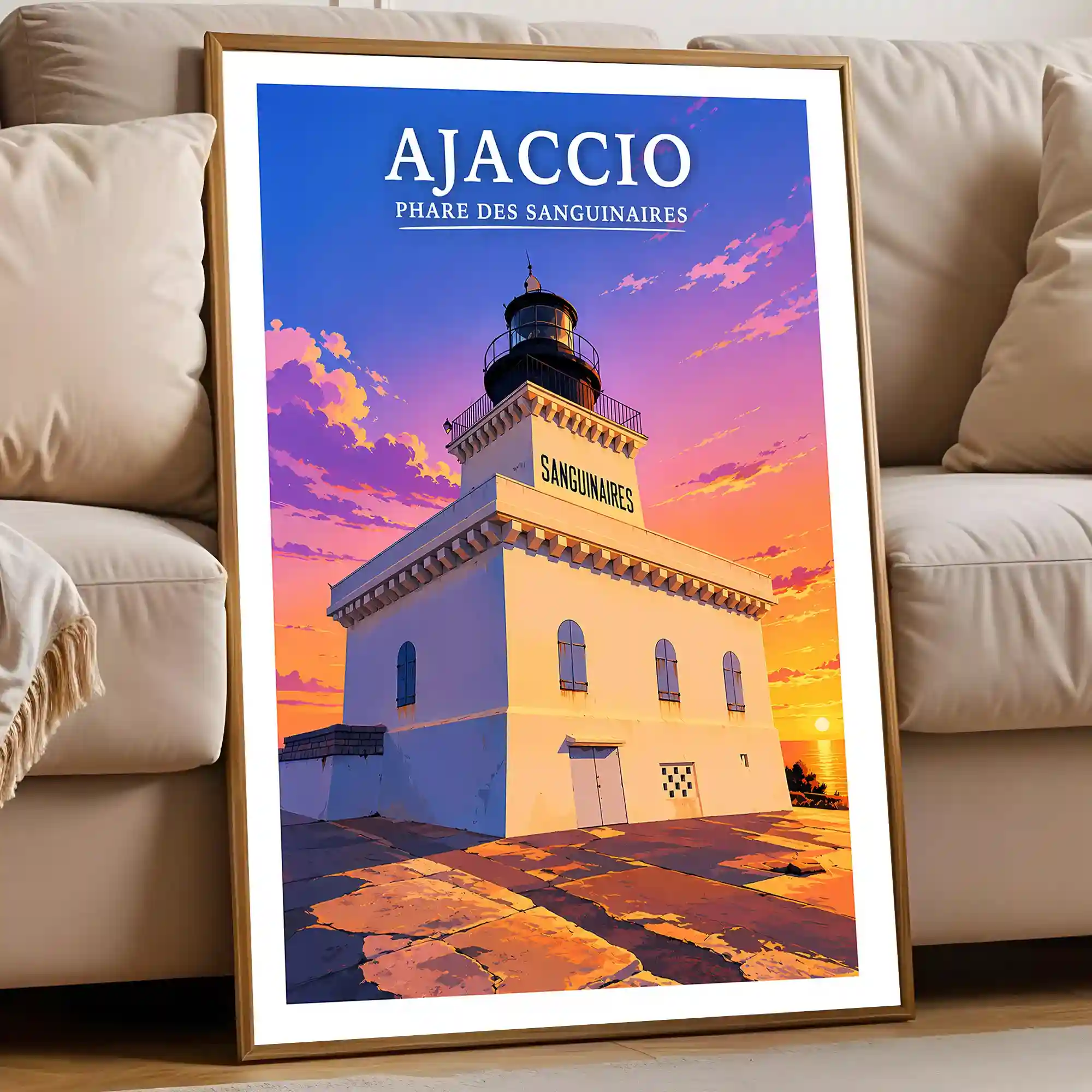 Affiche - Ajaccio - Phare des Sanguinaires - Image 5
