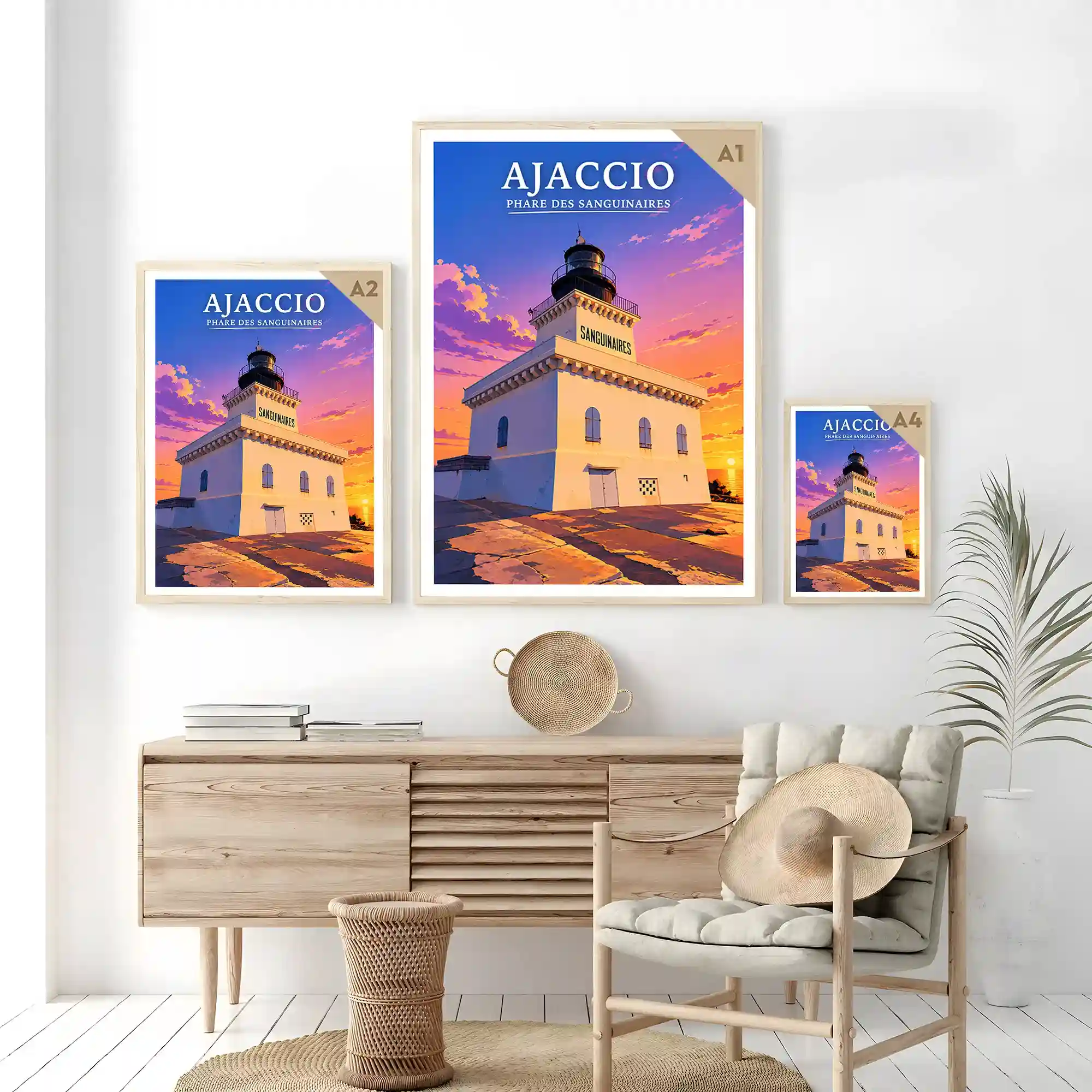 Affiche - Ajaccio - Phare des Sanguinaires - Image 7