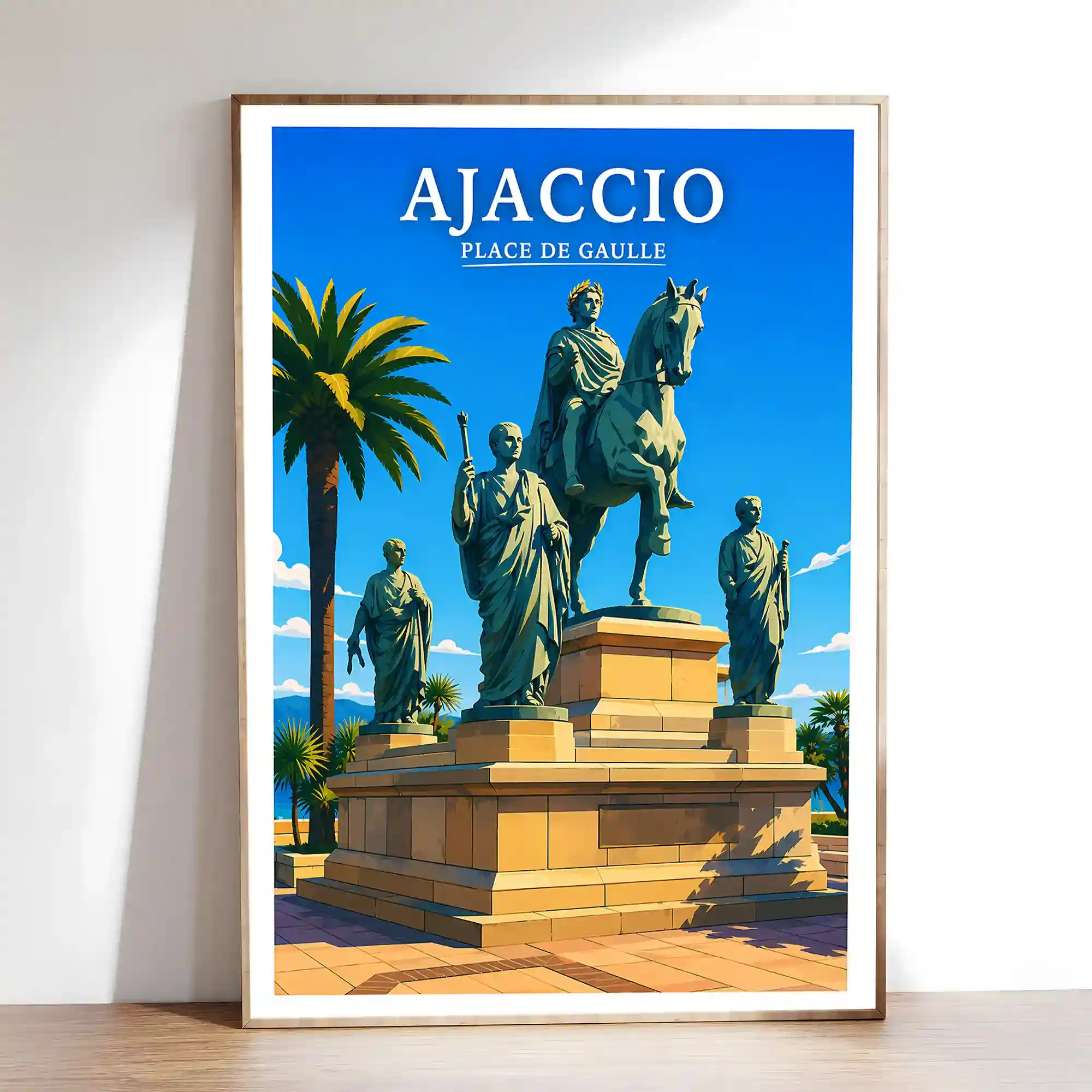 Affiche - Ajaccio - Place de Gaulle - Image 2