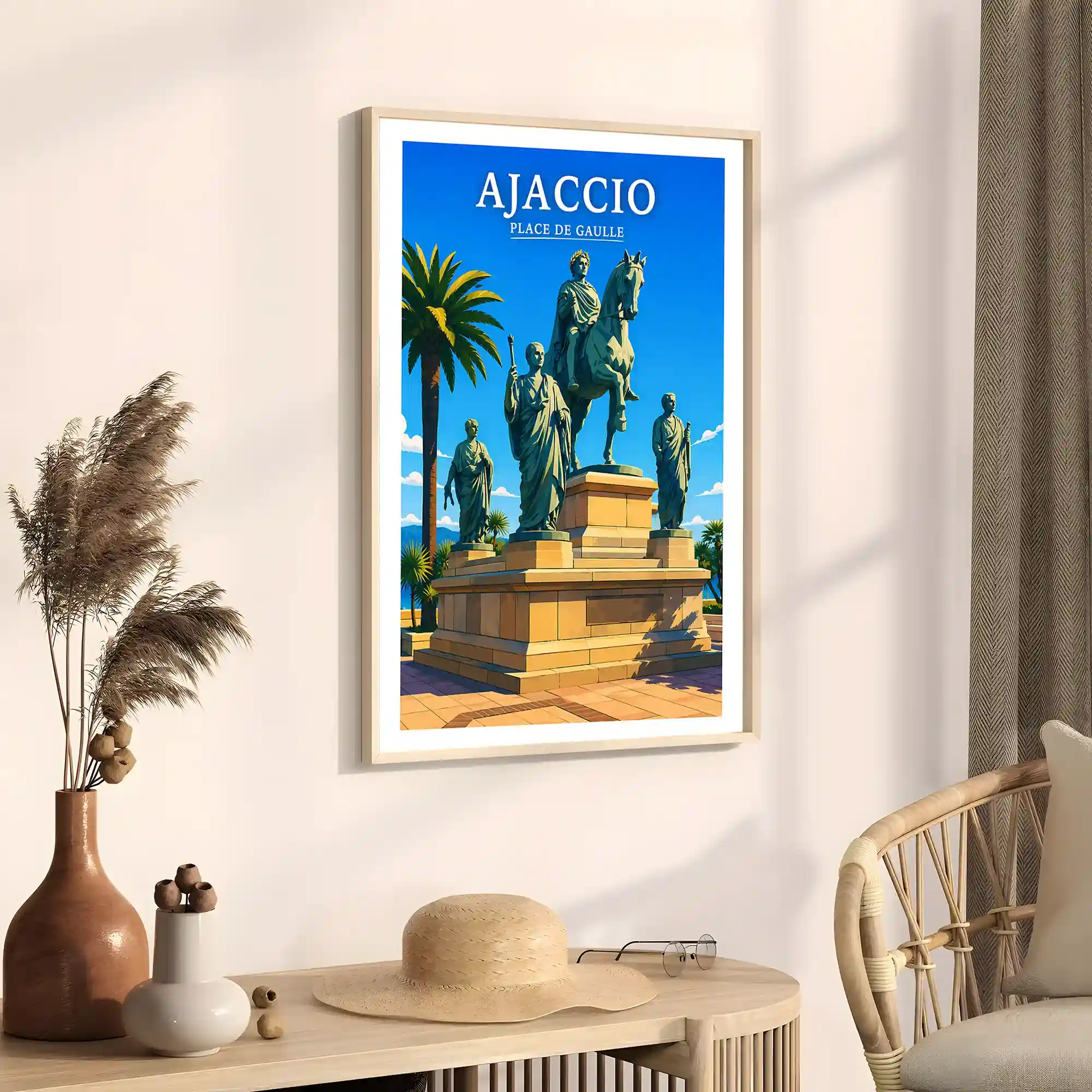 Affiche - Ajaccio - Place de Gaulle - Image 3