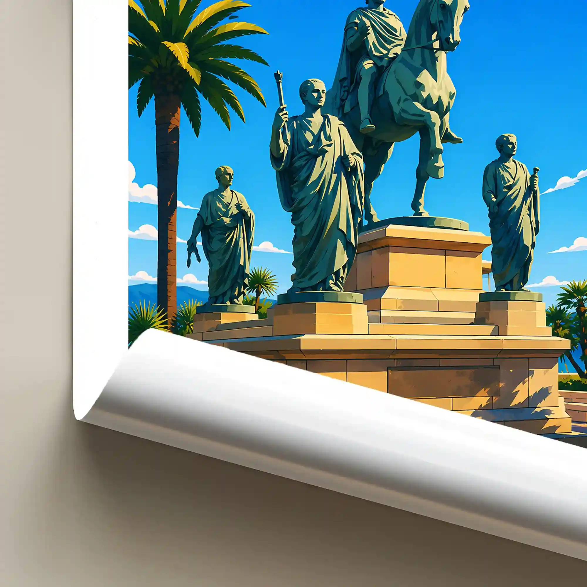 Affiche - Ajaccio - Place de Gaulle - Image 6