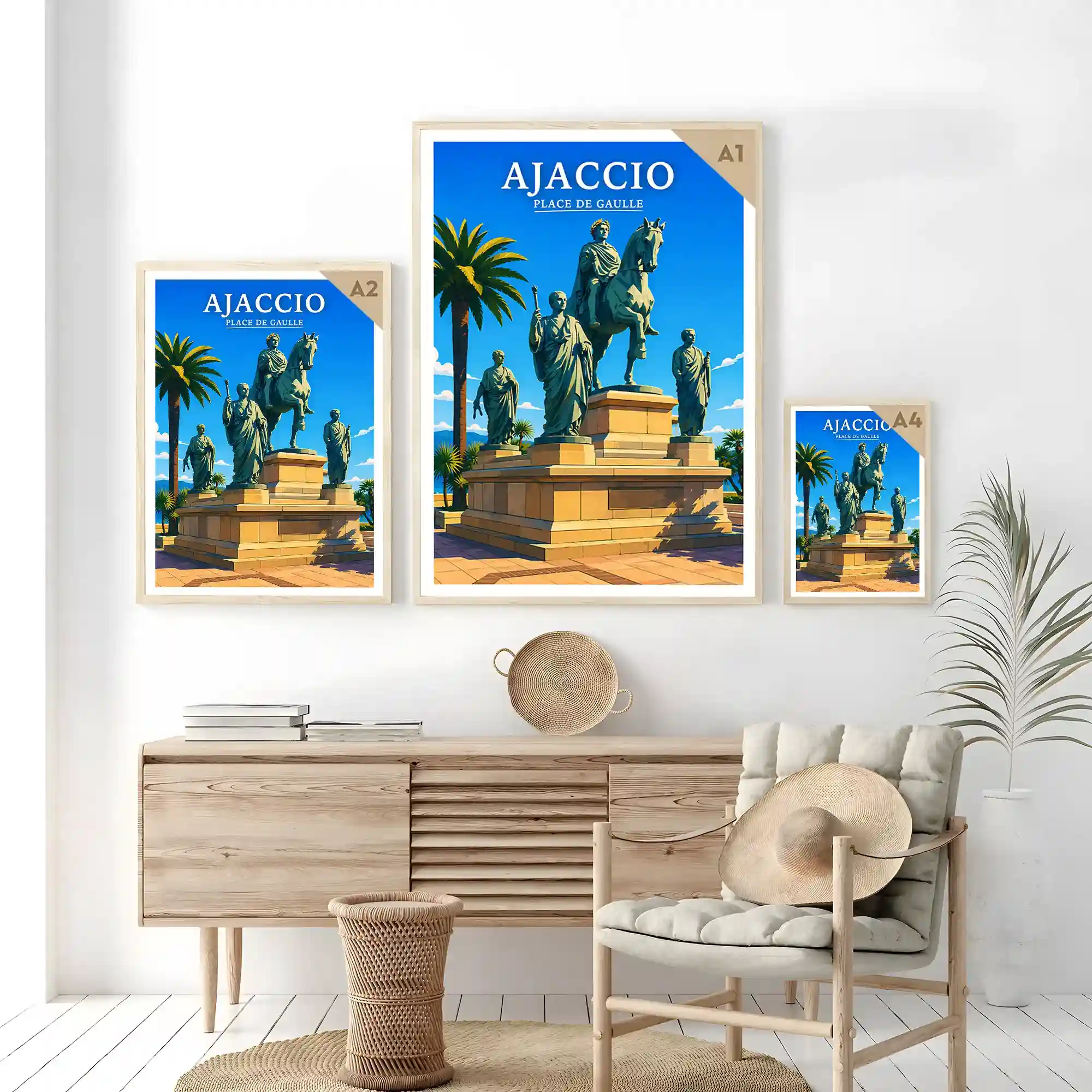 Affiche - Ajaccio - Place de Gaulle - Image 7
