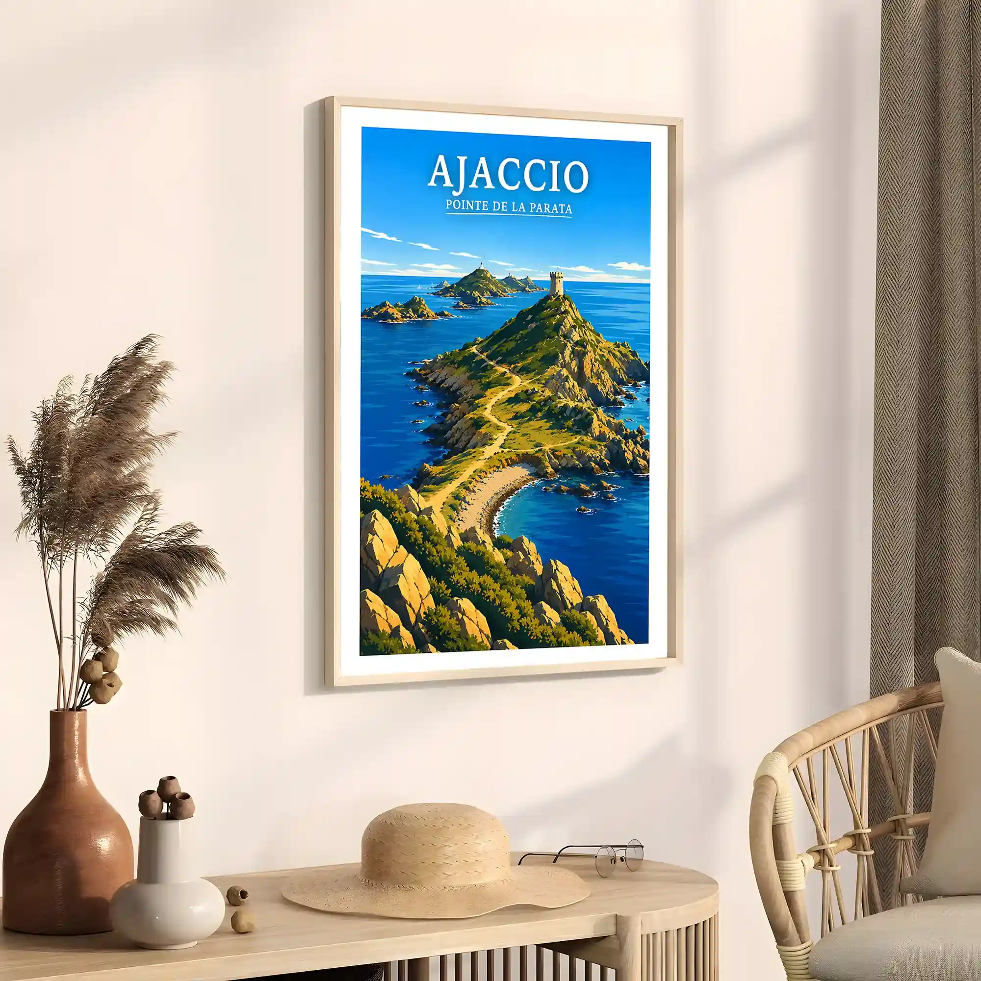 Affiche - Ajaccio - Pointe de la Parata - Image 3