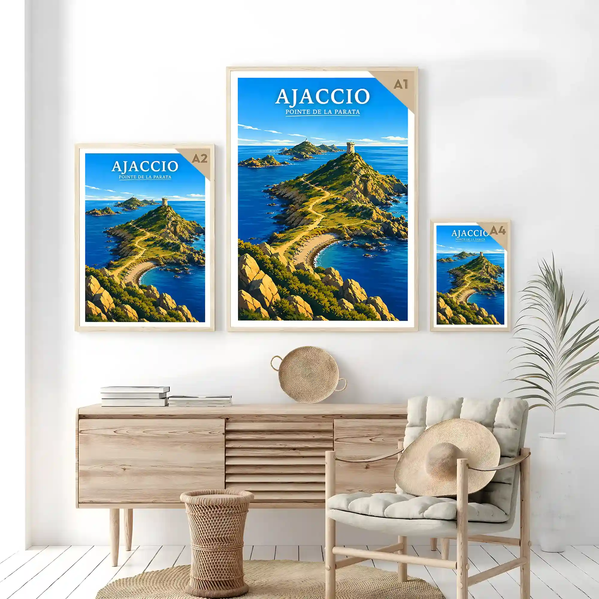 Affiche - Ajaccio - Pointe de la Parata - Image 7
