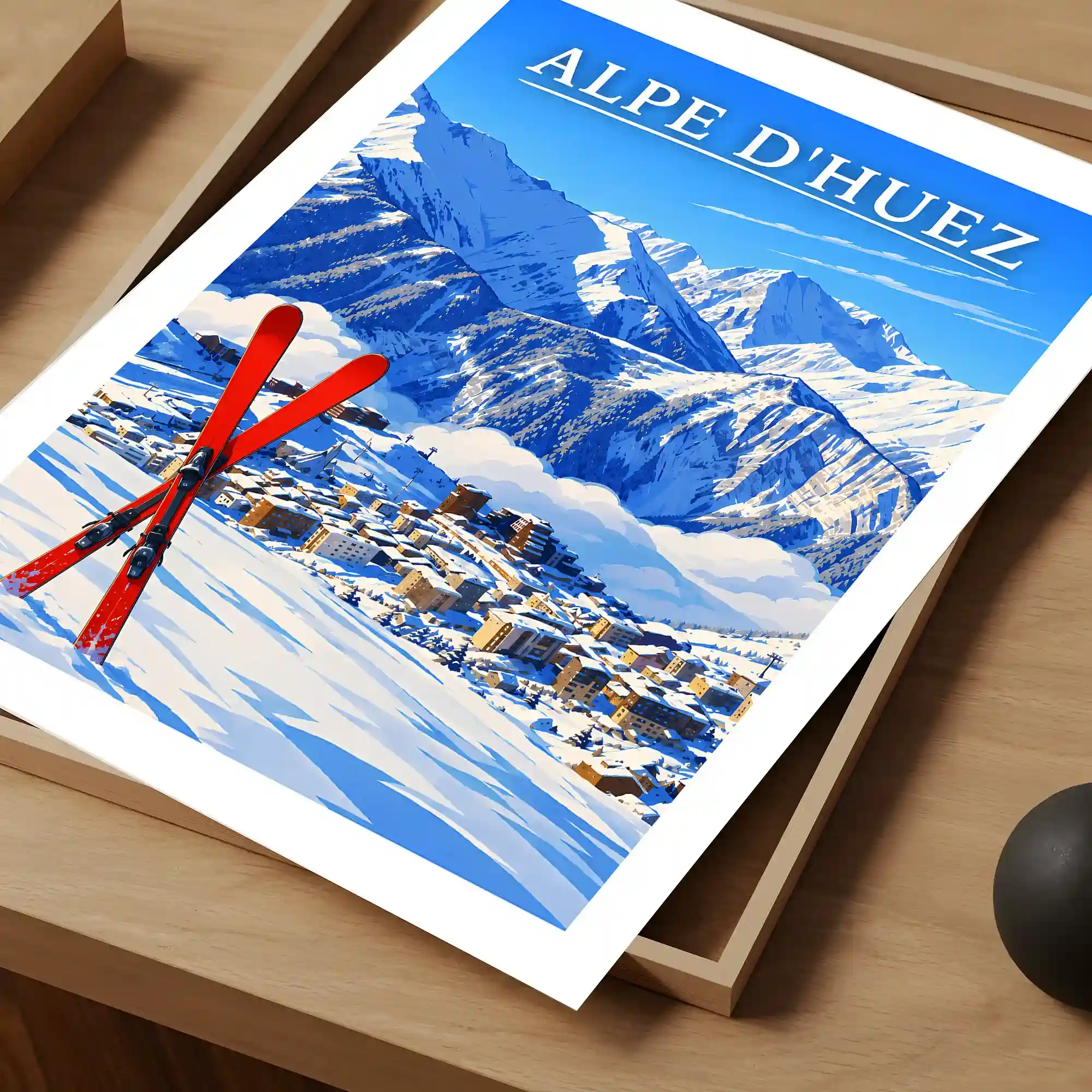 Affiche - Alpe d'Huez - Image 4