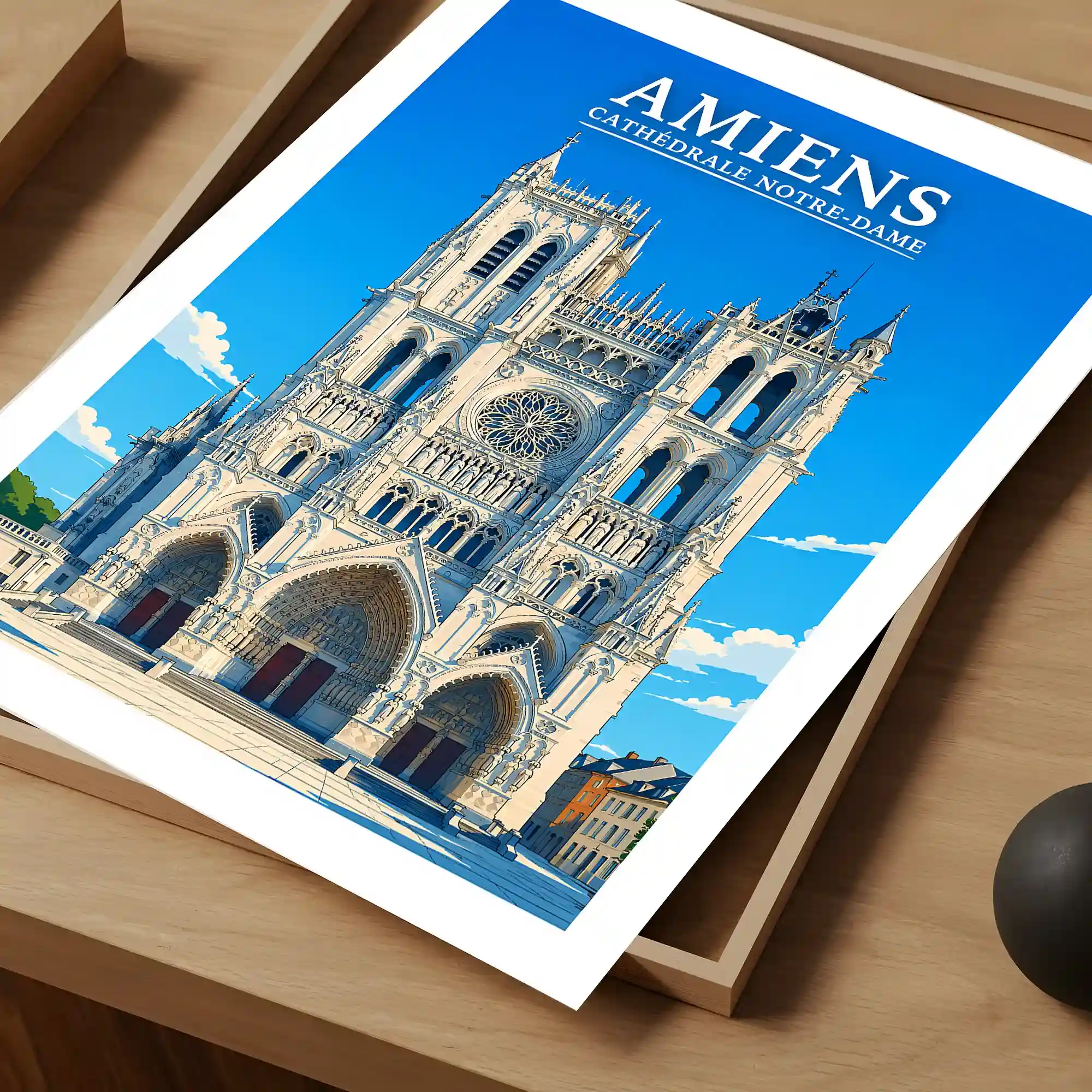 Affiche - Amiens - Cathédrale Notre-Dame - Image 4