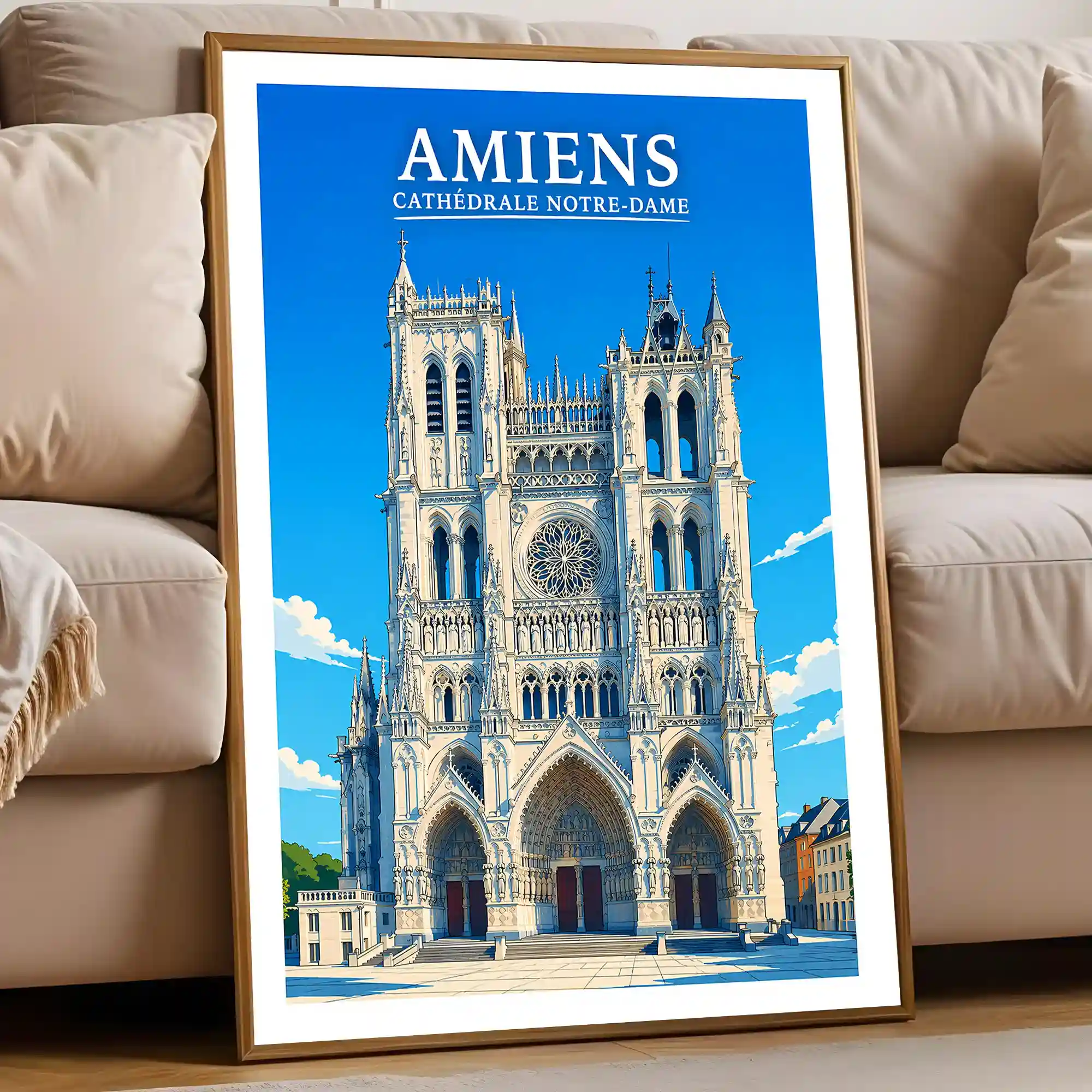 Affiche - Amiens - Cathédrale Notre-Dame - Image 5