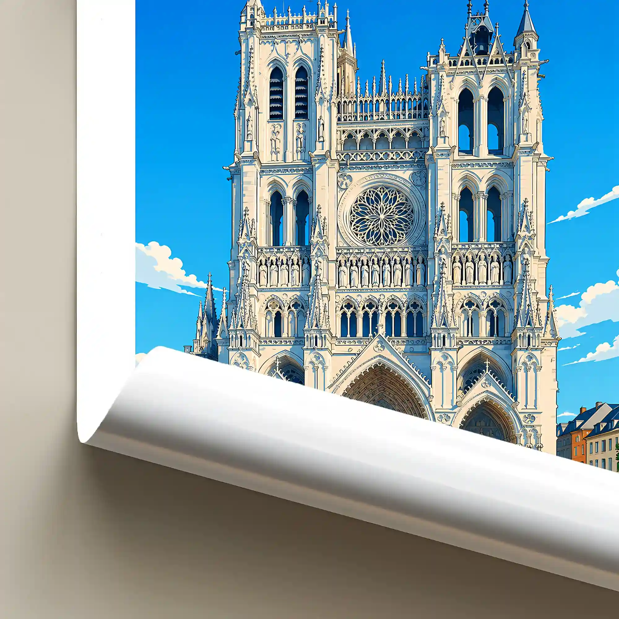 Affiche - Amiens - Cathédrale Notre-Dame - Image 6
