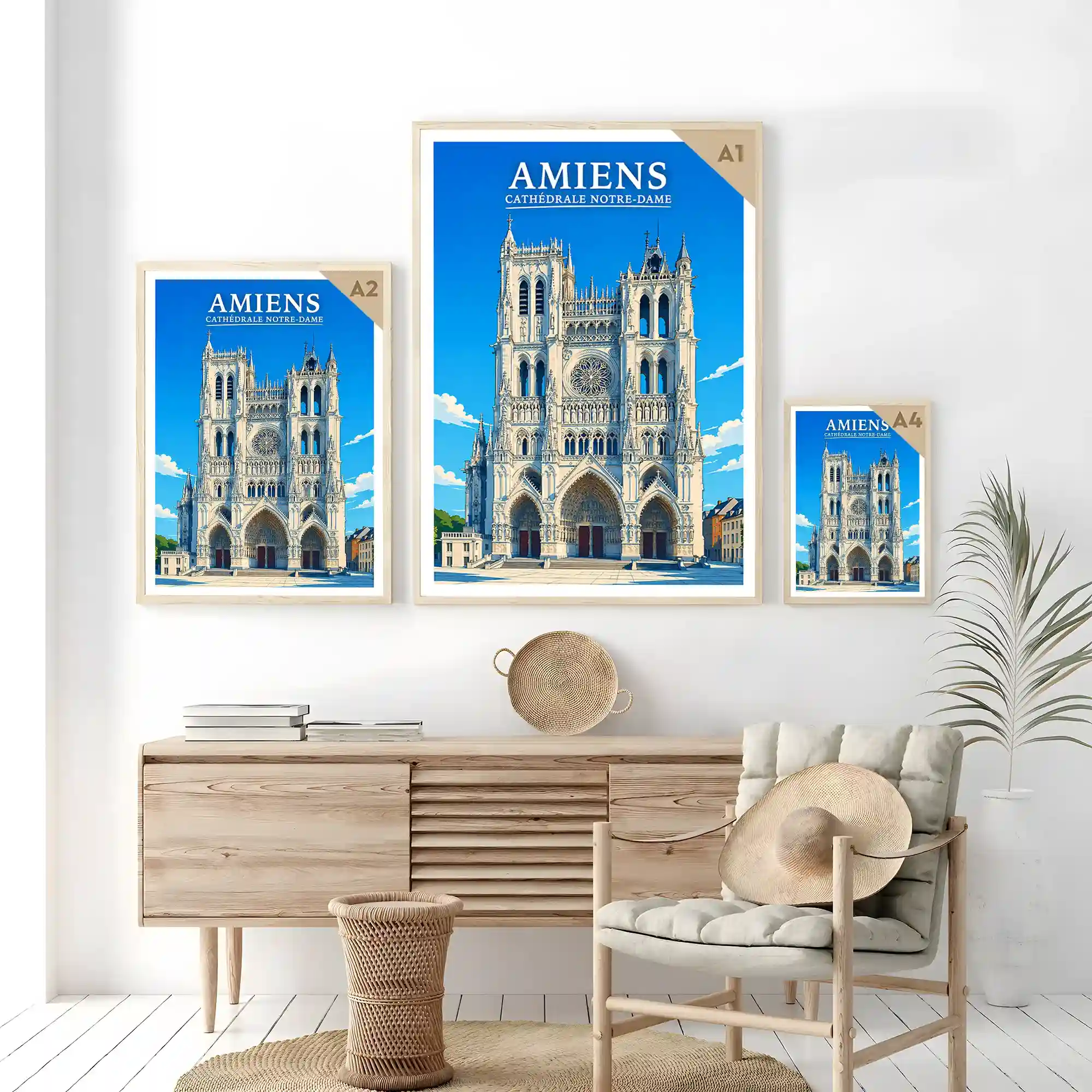 Affiche - Amiens - Cathédrale Notre-Dame - Image 7