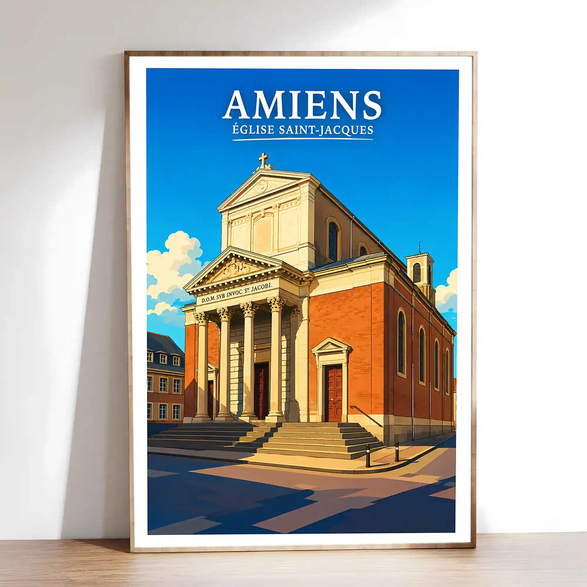 Affiche - Amiens - Église Saint-Jacques - Image 2