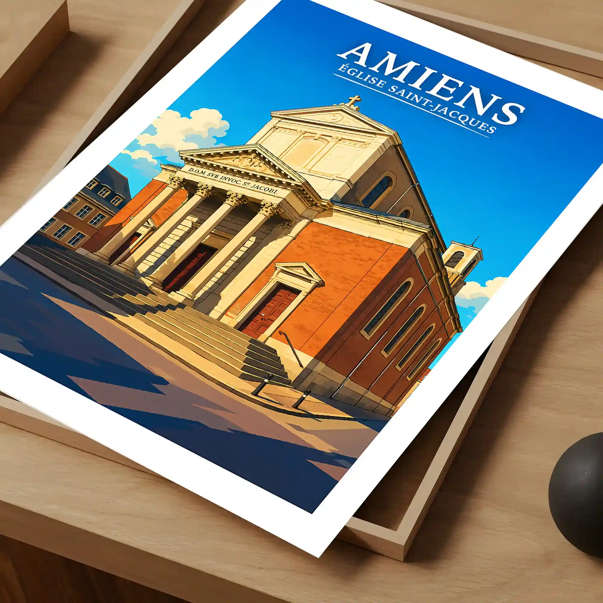 Affiche - Amiens - Église Saint-Jacques - Image 4