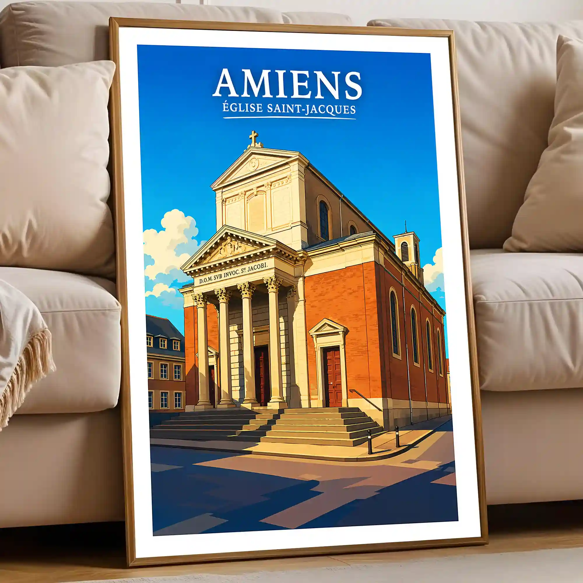 Affiche - Amiens - Église Saint-Jacques - Image 5