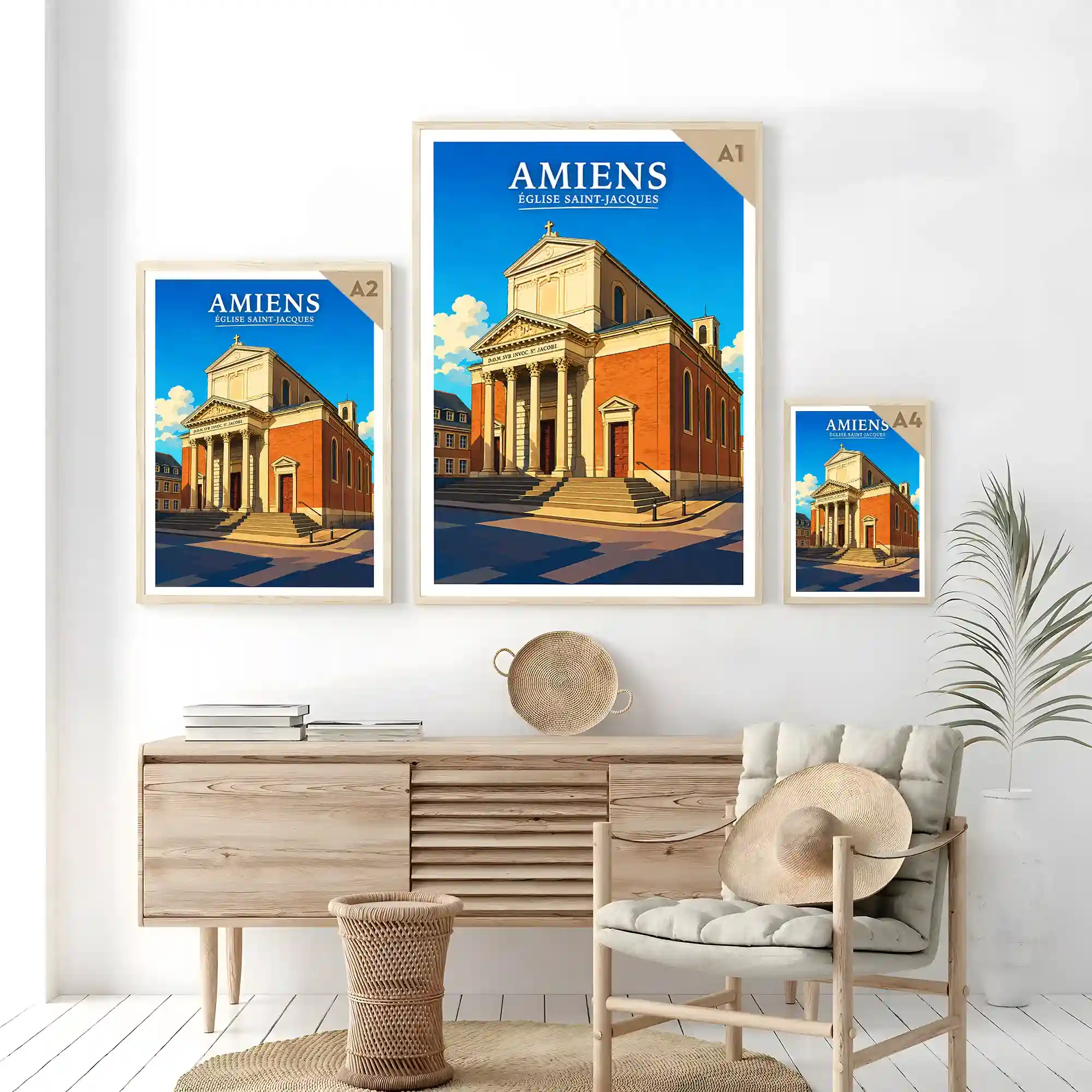Affiche - Amiens - Église Saint-Jacques - Image 7