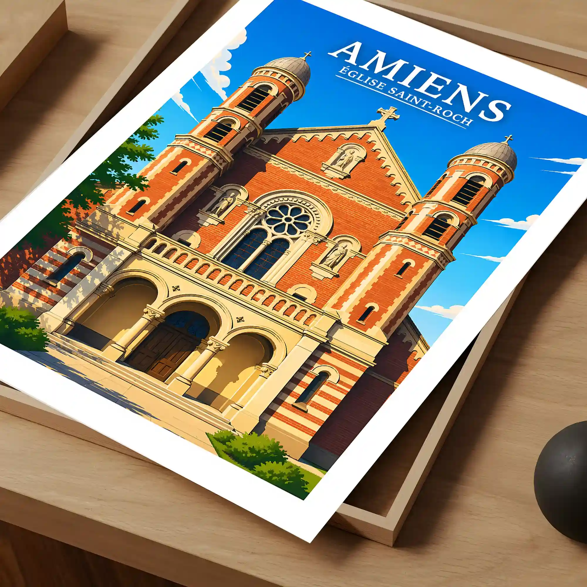 Affiche - Amiens - Église Saint-Roch - Image 4