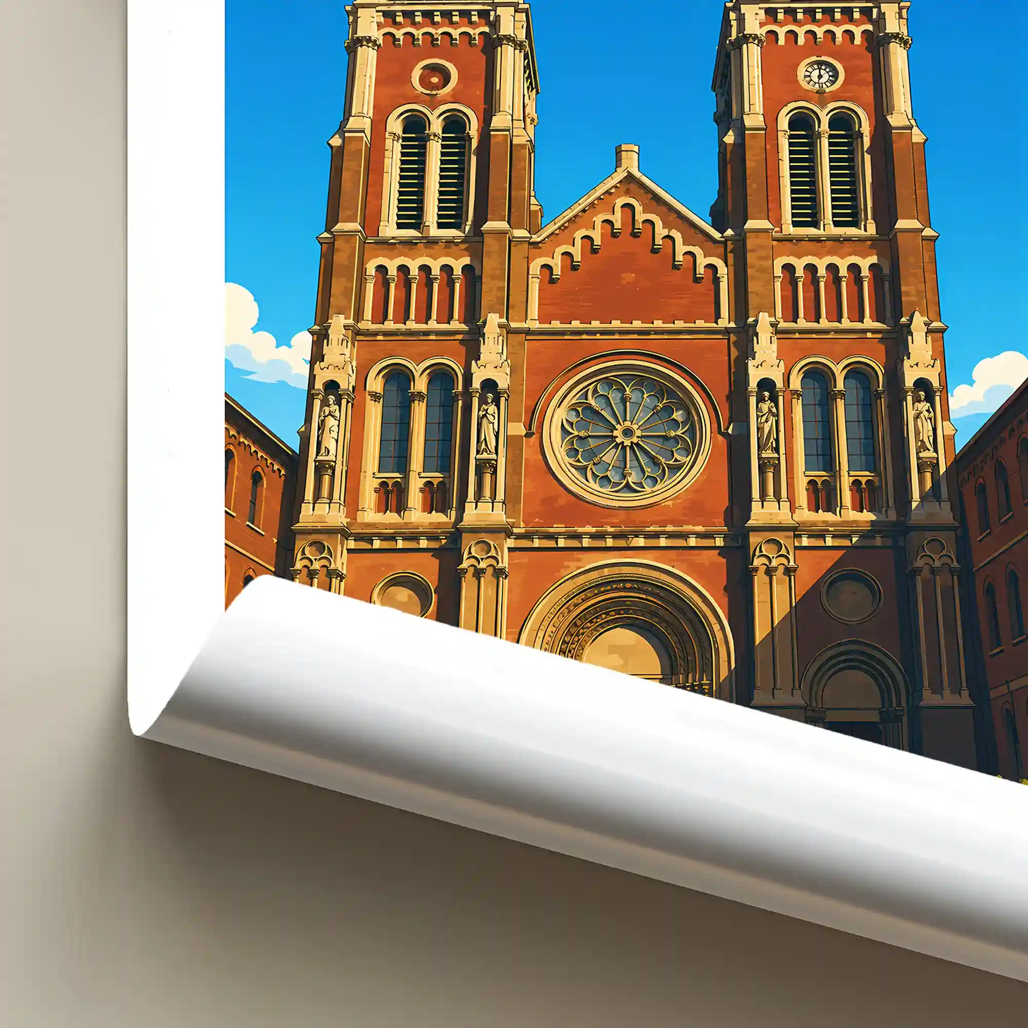 Affiche - Amiens - Église Sainte-Anne - Image 6