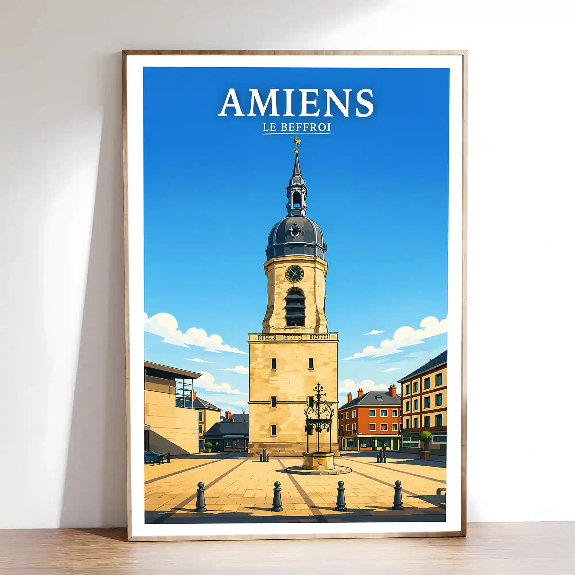 Affiche - Amiens - Le Beffroi - Image 2