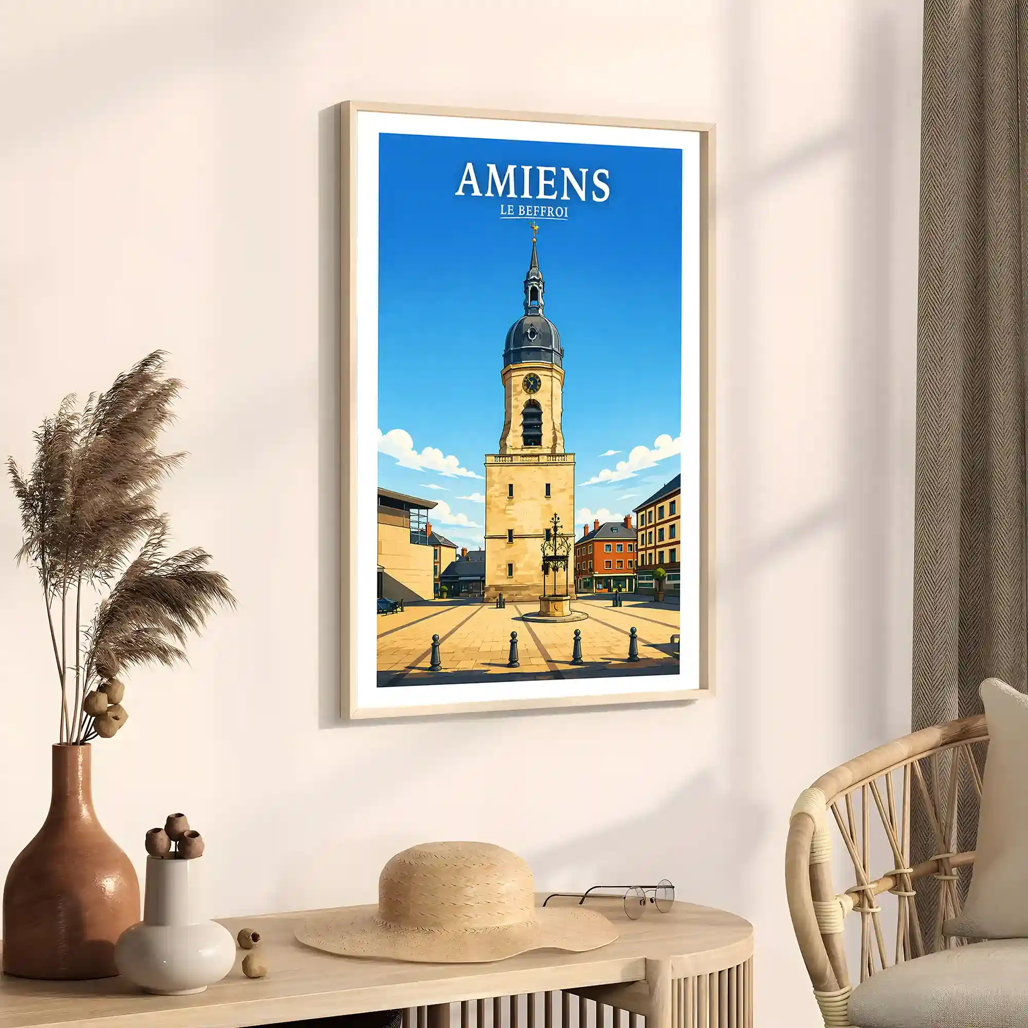 Affiche - Amiens - Le Beffroi - Image 3