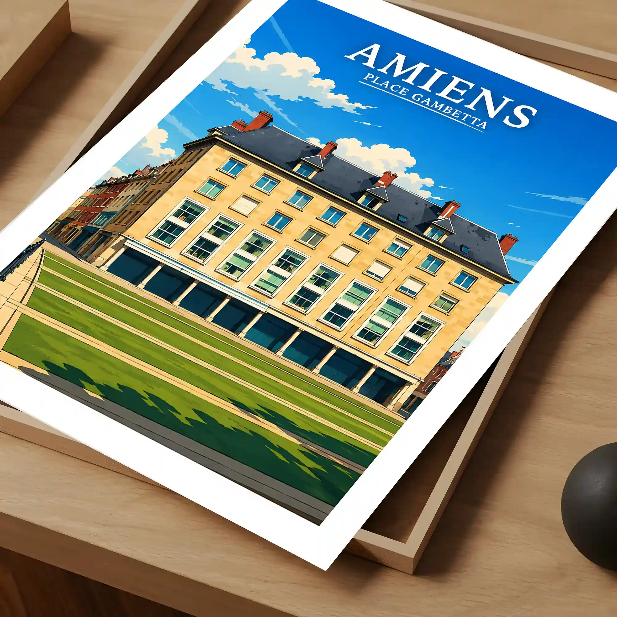 Affiche - Amiens - Place Gambetta - Image 4